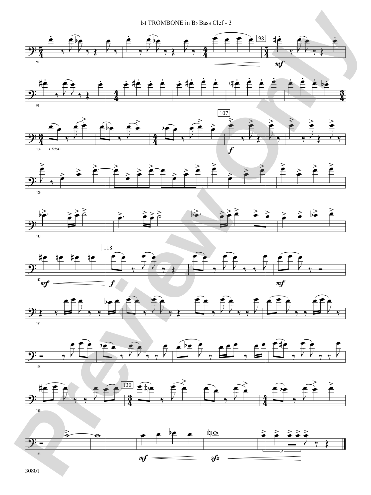 Longwood Celebration: (wp) 1st B-flat Trombone B.C.