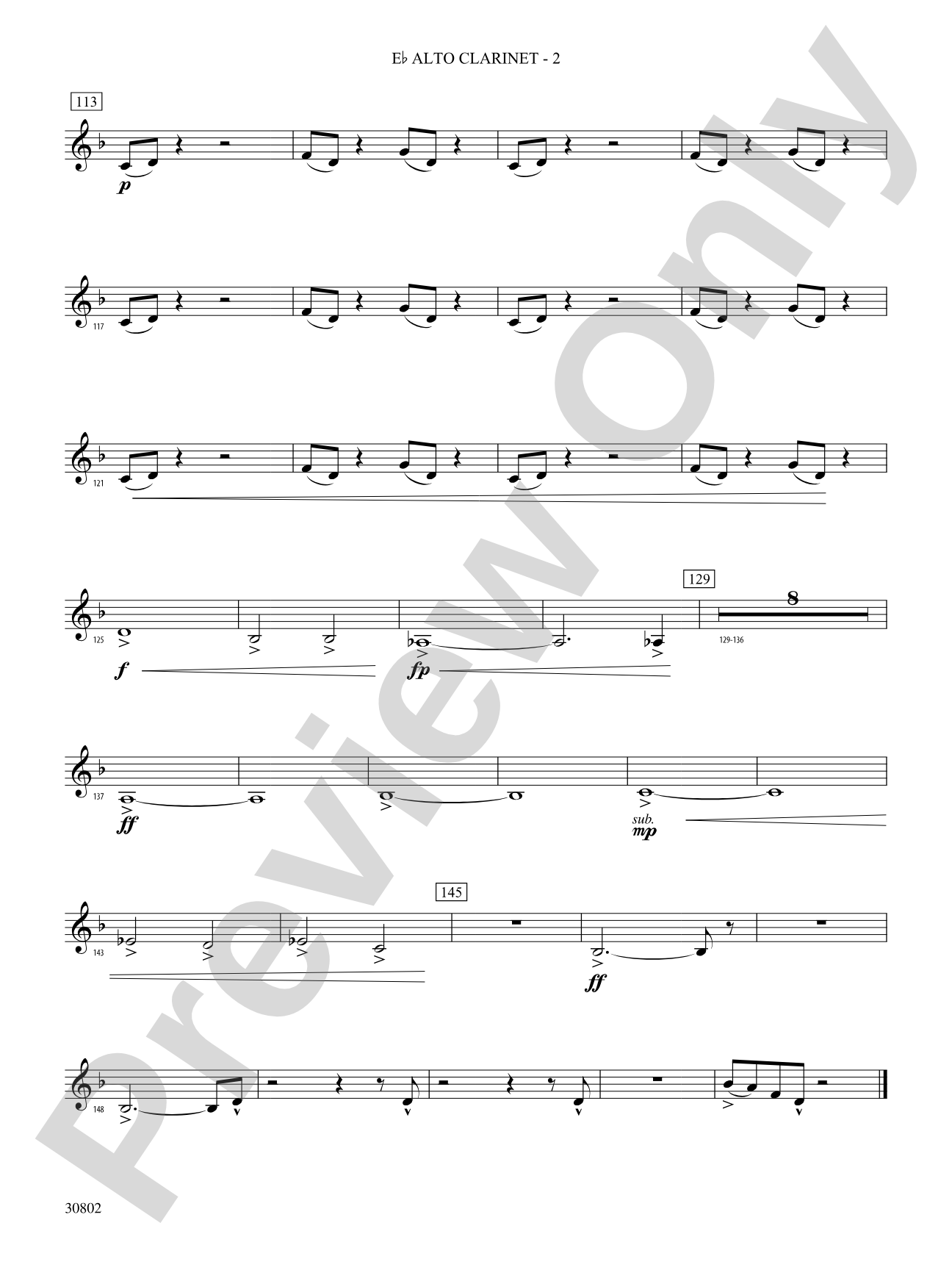 Tangents Angulár: (wp) E-flat Alto Clarinet