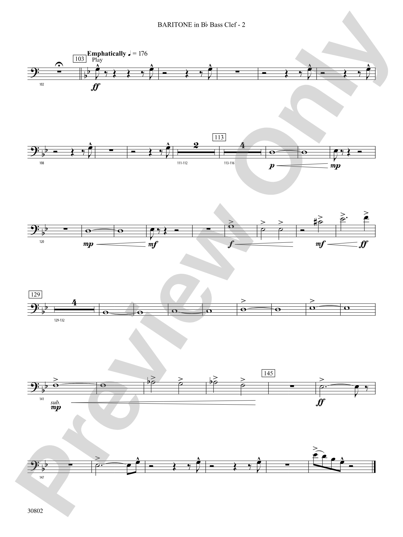 Tangents Angulár: (wp) B-flat Baritone B.C.
