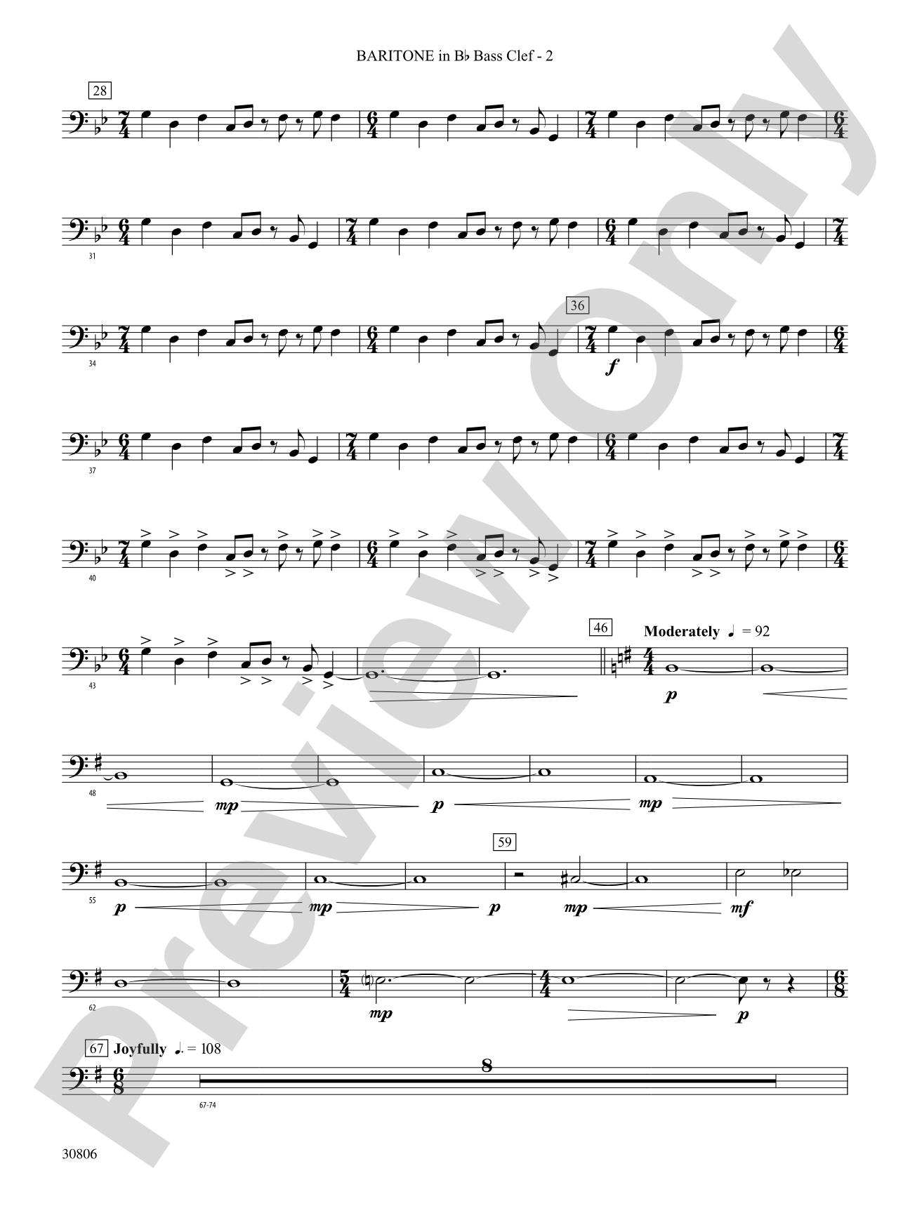 Yorkton: (wp) B-flat Baritone B.C.