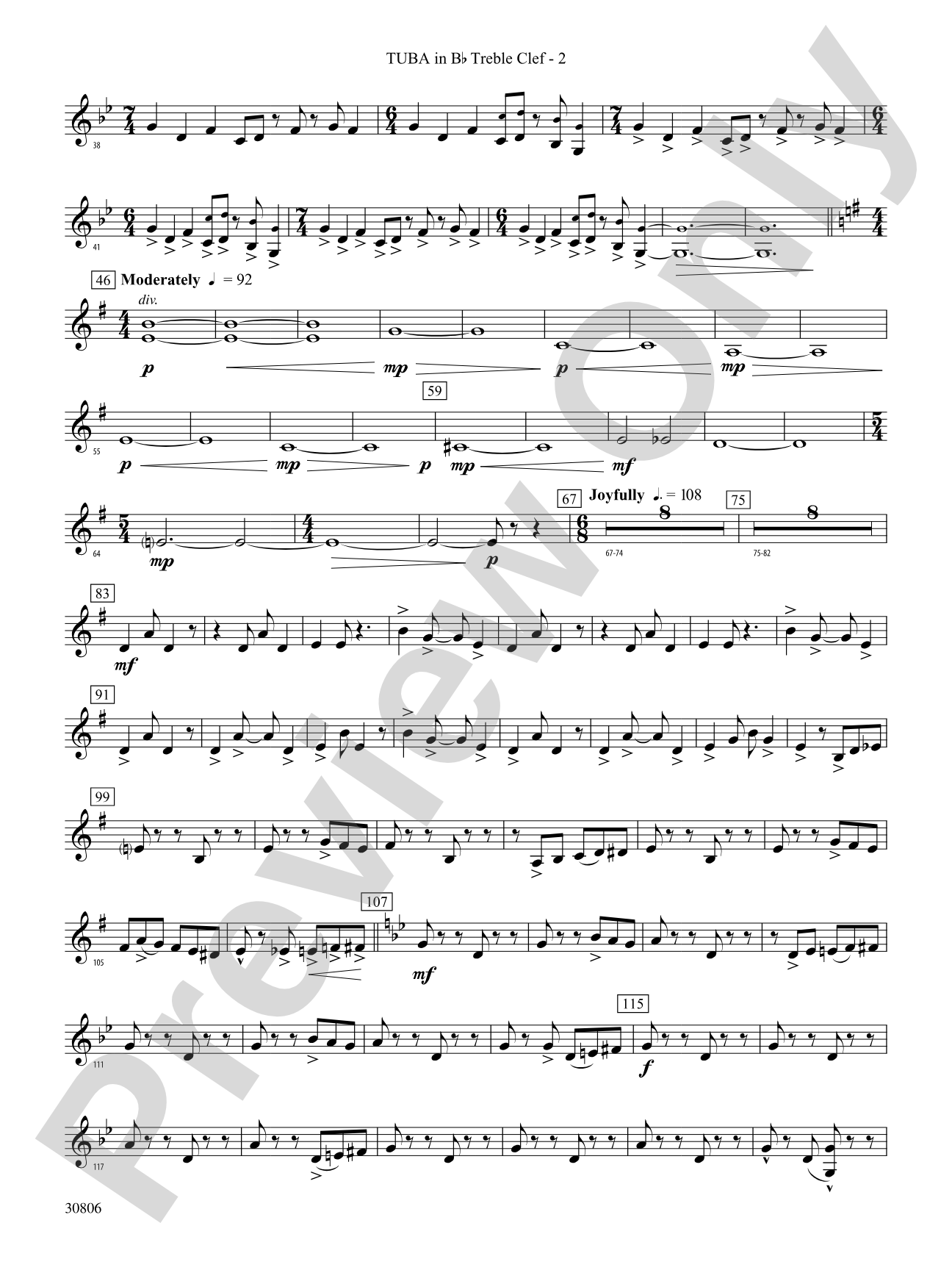Yorkton: (wp) B-flat Tuba T.C.