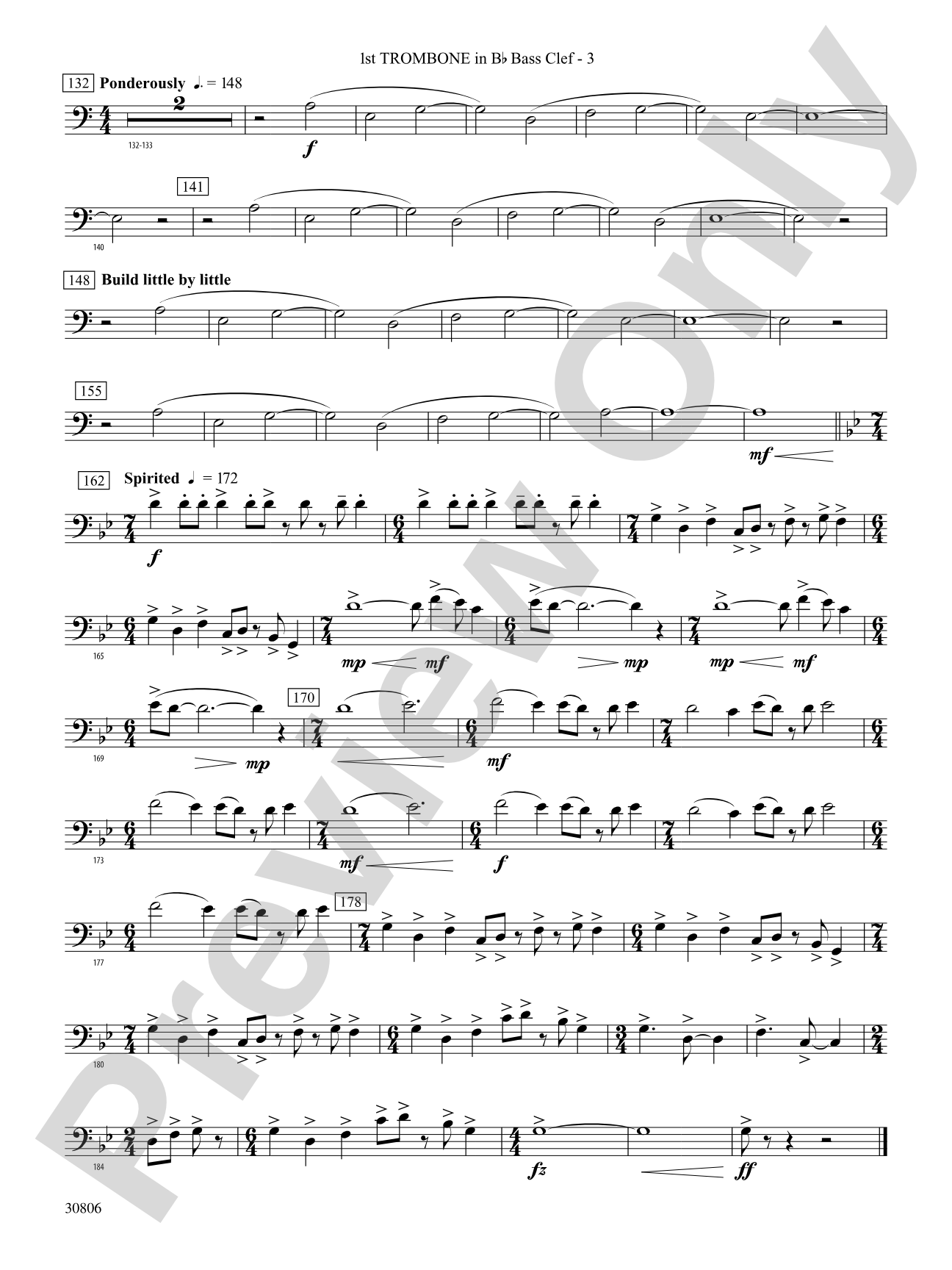 Yorkton: (wp) 1st B-flat Trombone B.C.