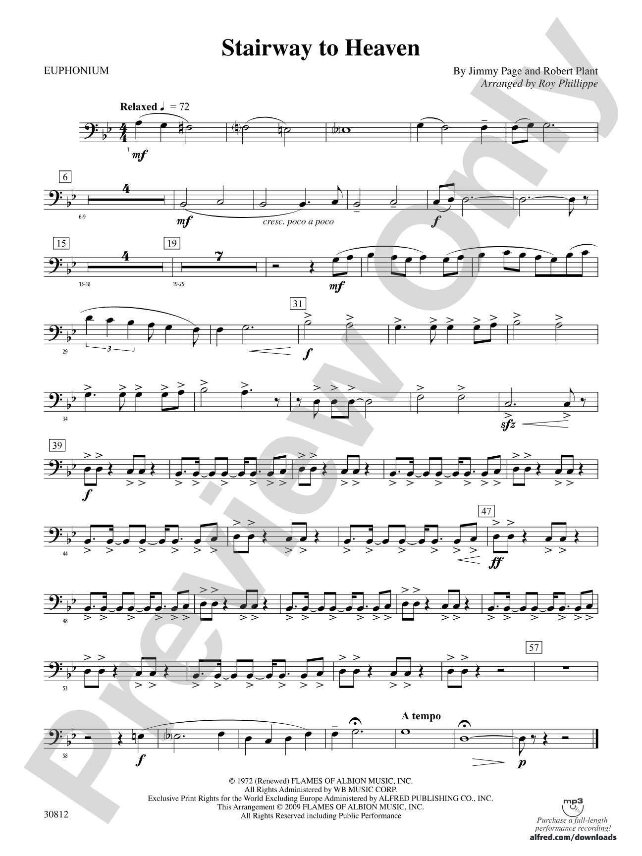 Stairway to Heaven: Baritone B.C.