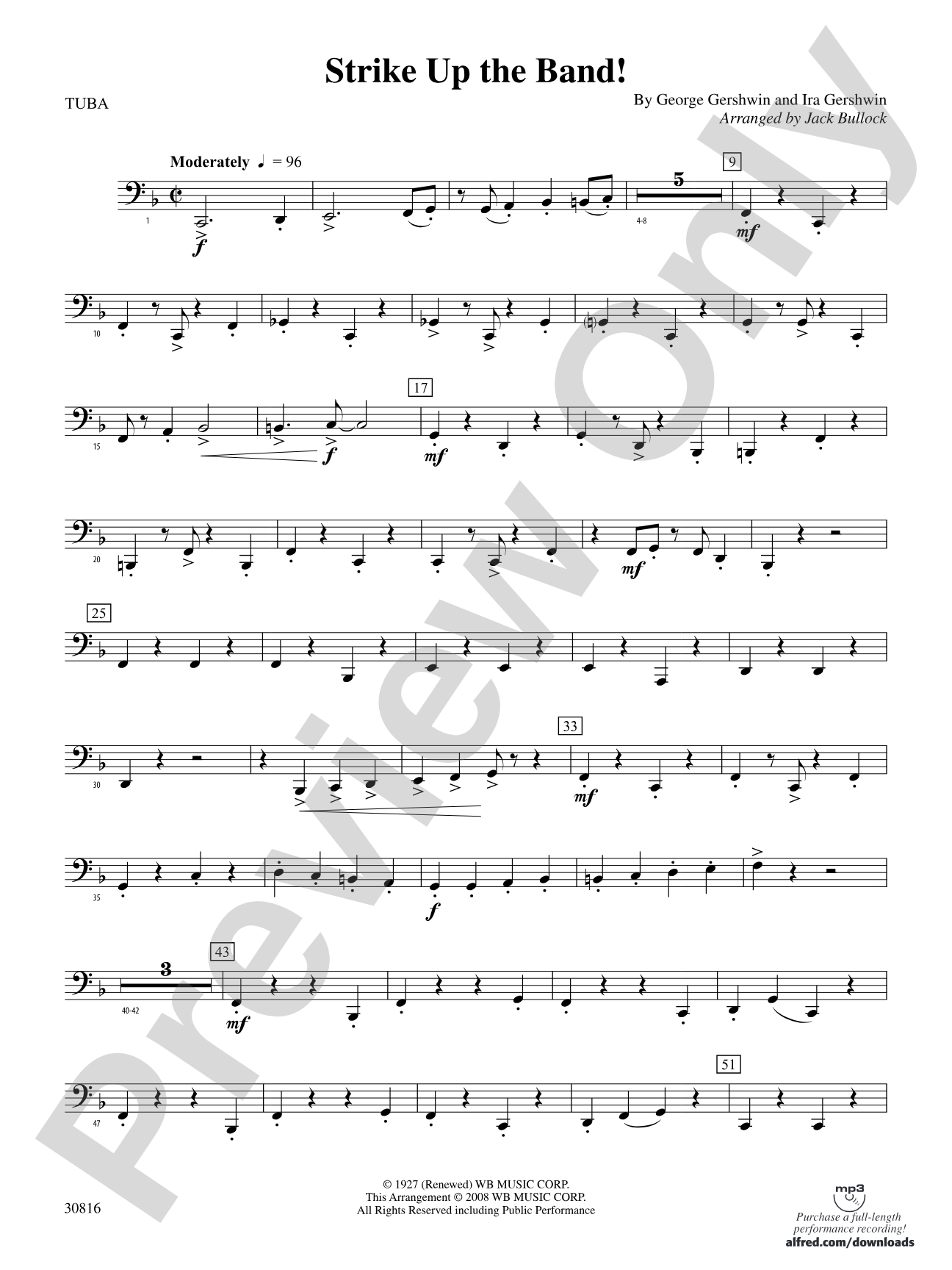 Strike Up the Band: Tuba