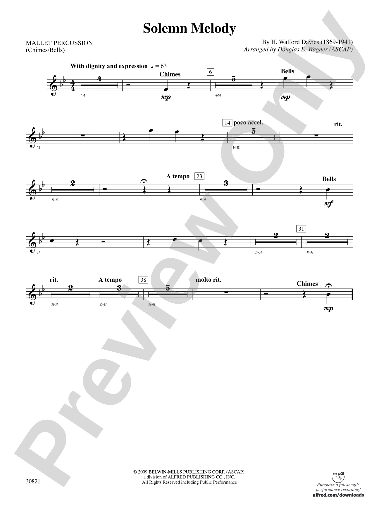 Solemn Melody: Mallets