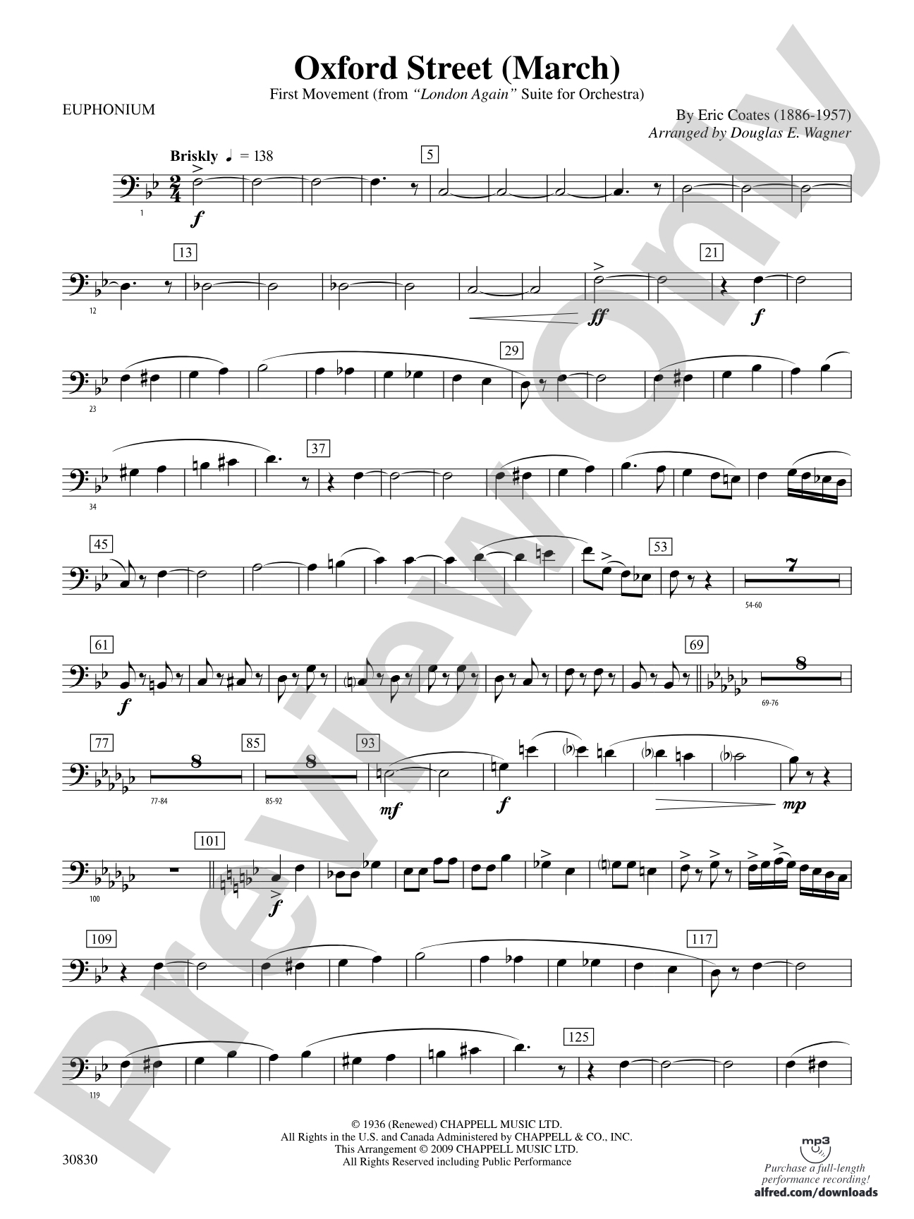 Oxford Street (March): Baritone B.C.