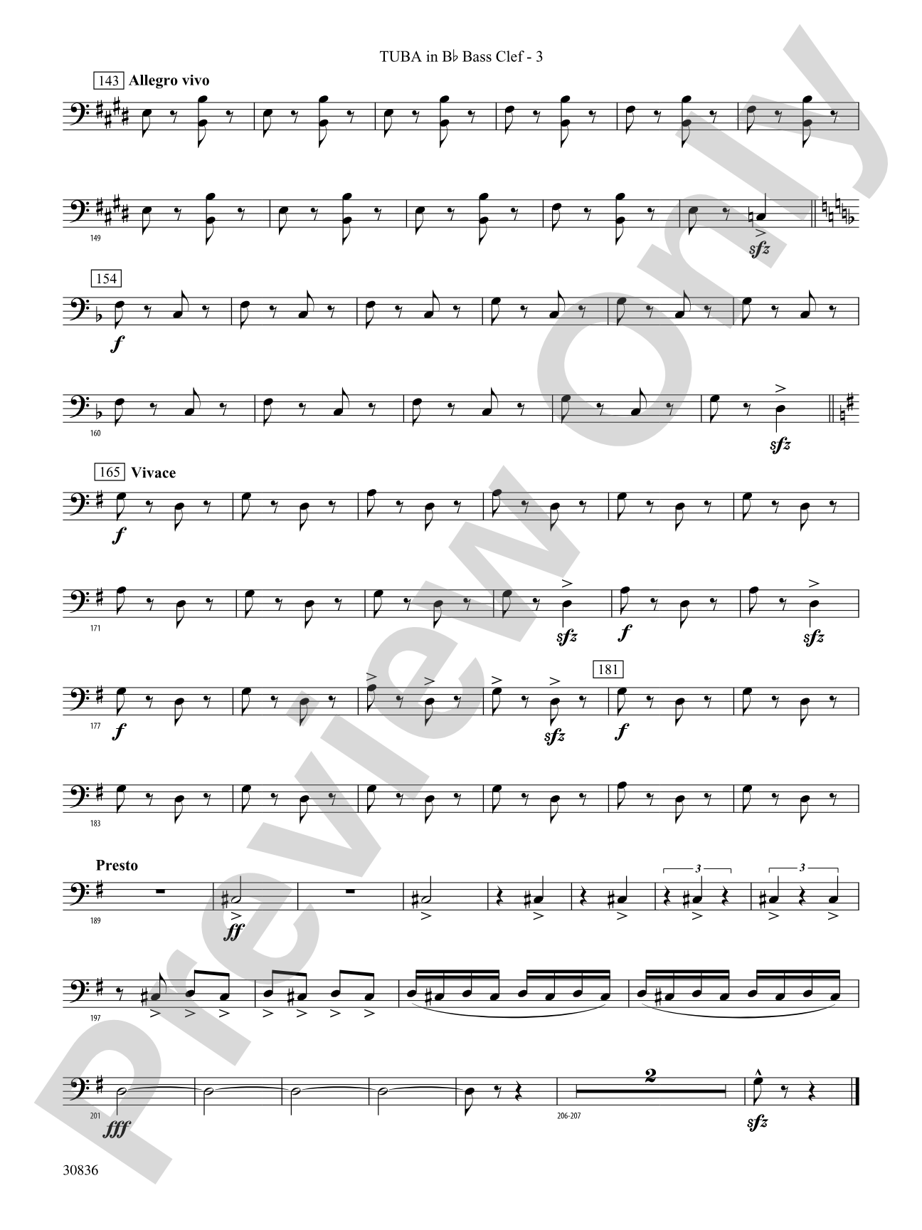 The Rakes of Mallow (from the Irish Suite): (wp) B-flat Tuba B.C.