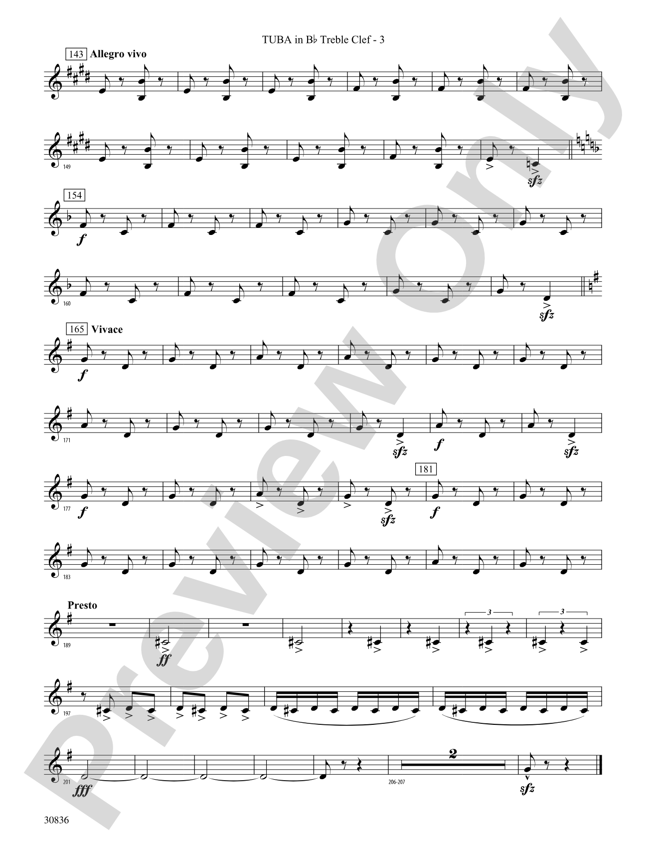 The Rakes of Mallow (from the Irish Suite): (wp) B-flat Tuba T.C.