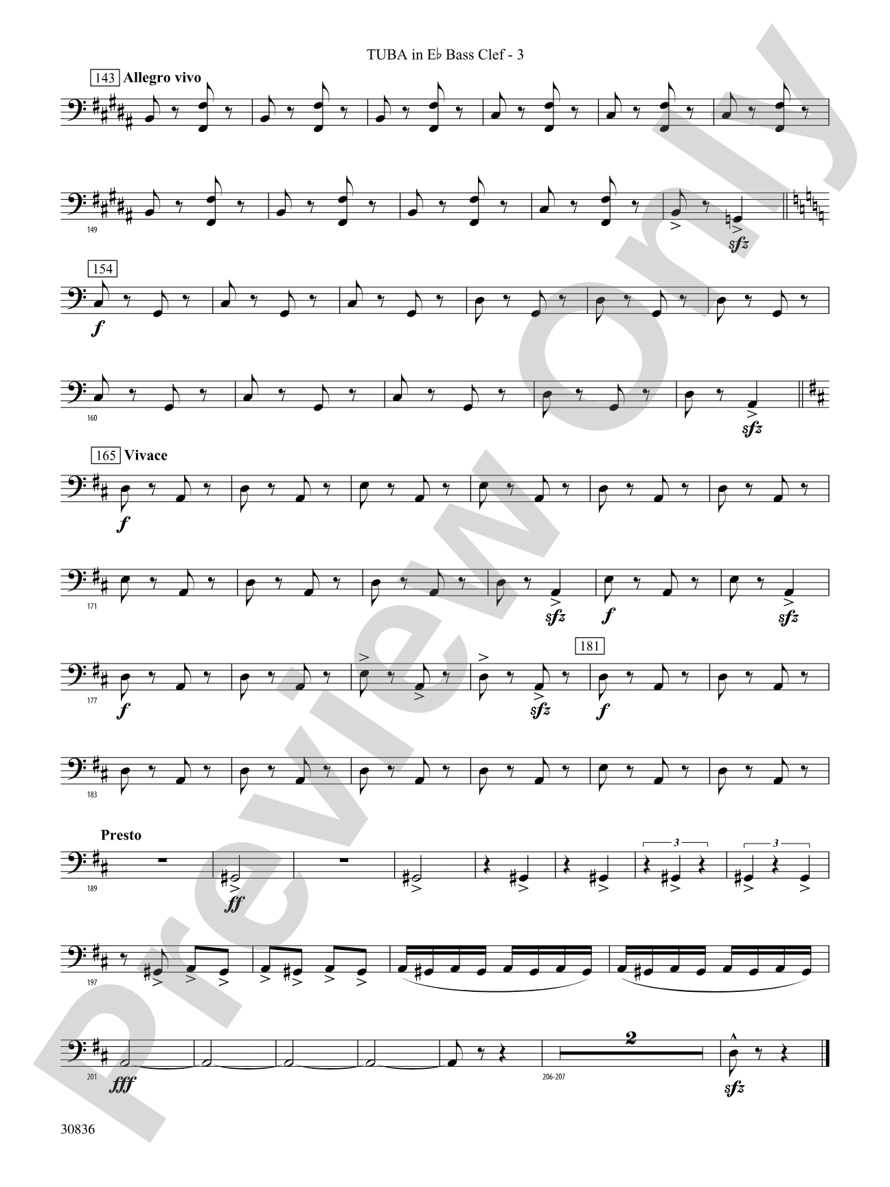 The Rakes of Mallow (from the Irish Suite): (wp) E-flat Tuba B.C.