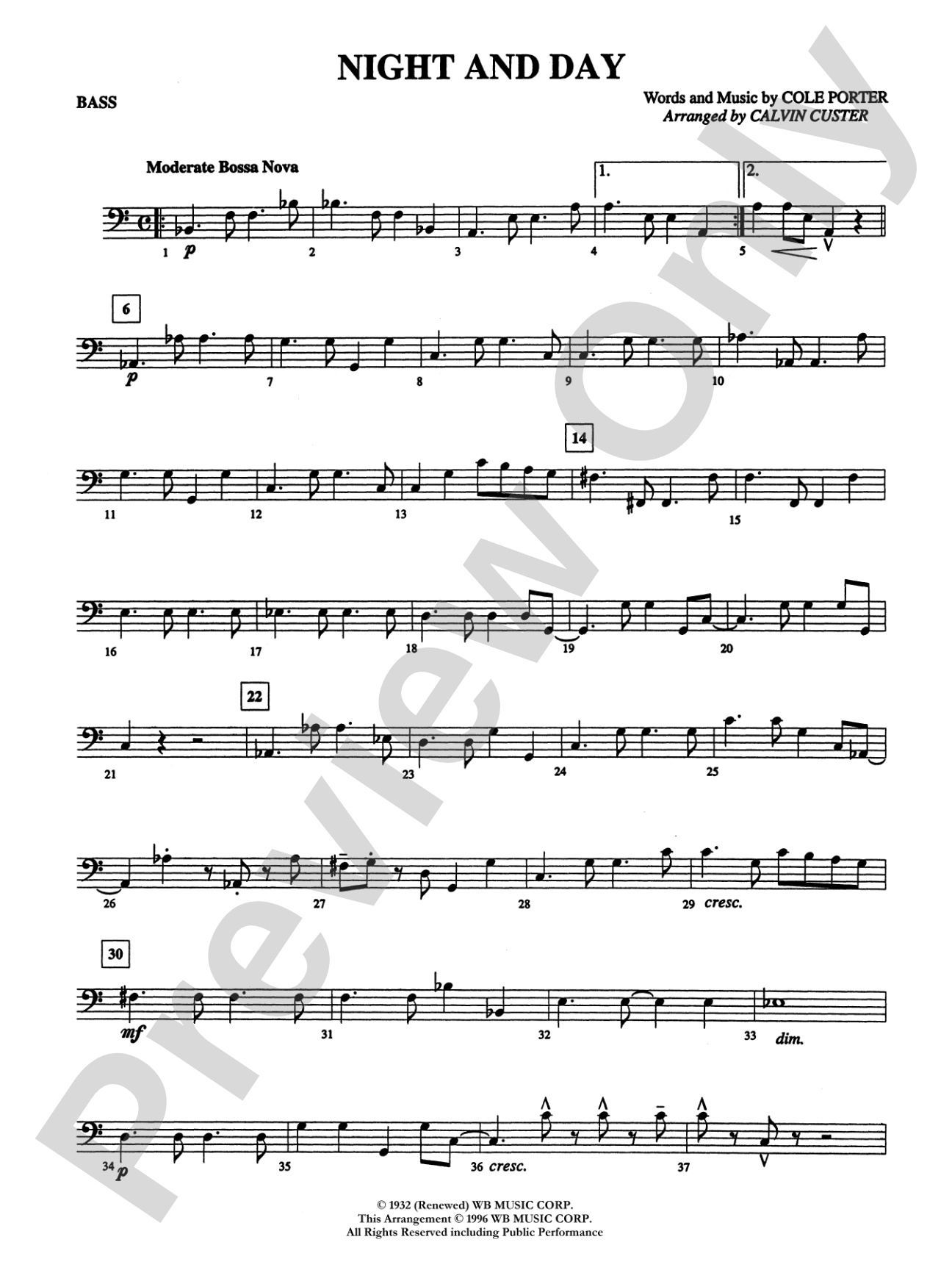 Night and Day: String Bass