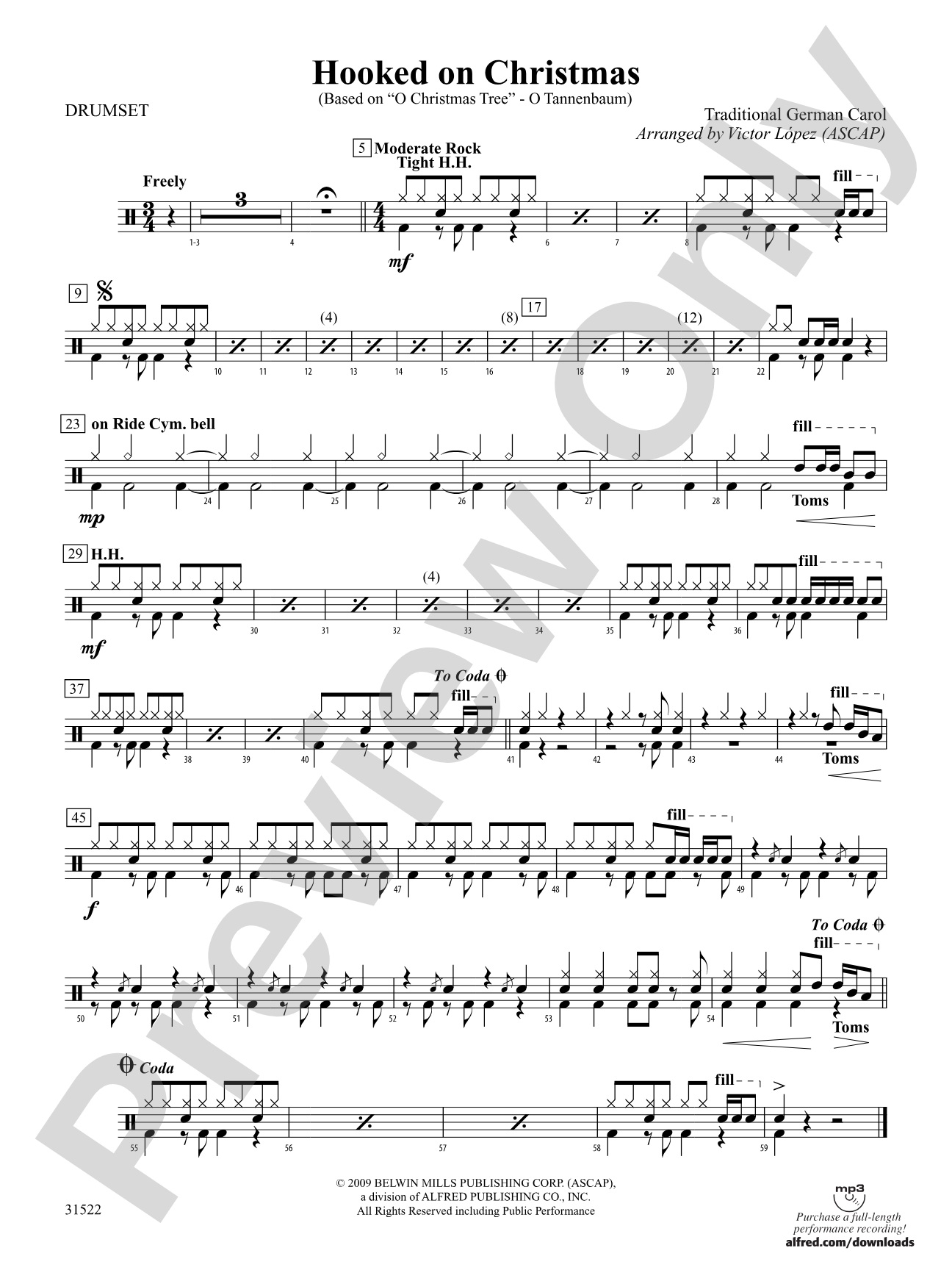 Hooked on Christmas: Drums