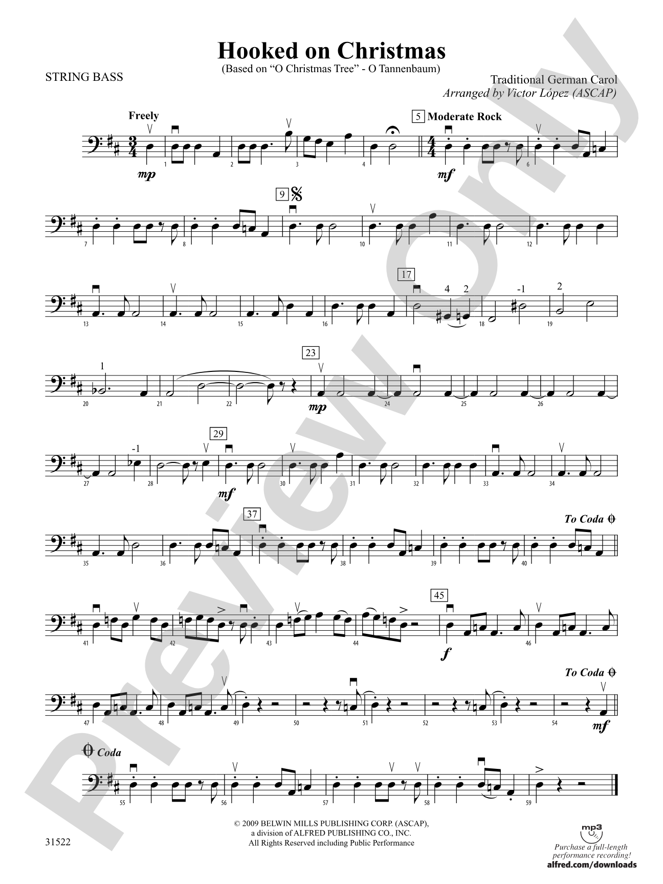 Hooked on Christmas: String Bass