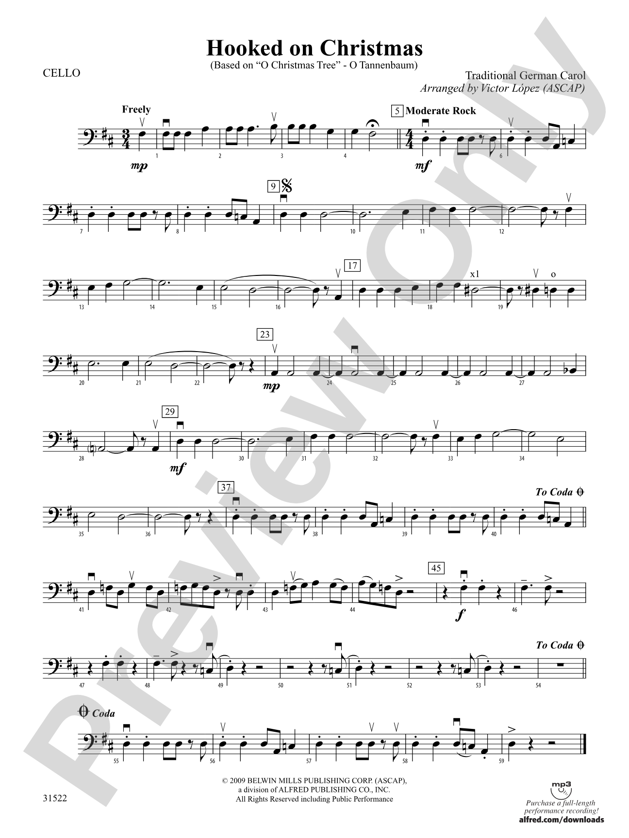 Hooked on Christmas: Cello