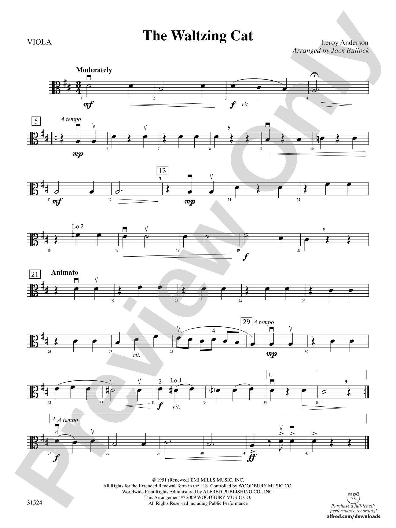 The Waltzing Cat: Viola