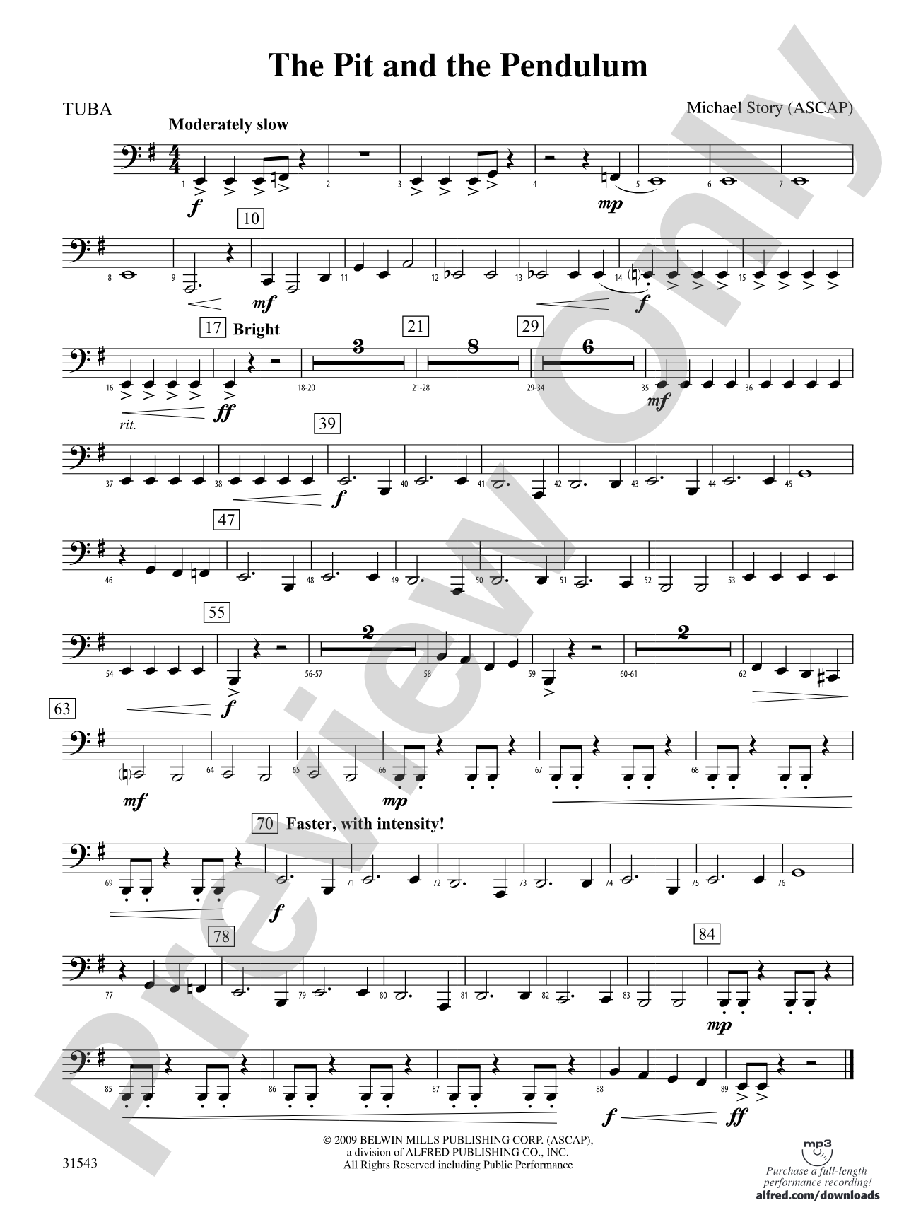 The Pit and the Pendulum: Tuba