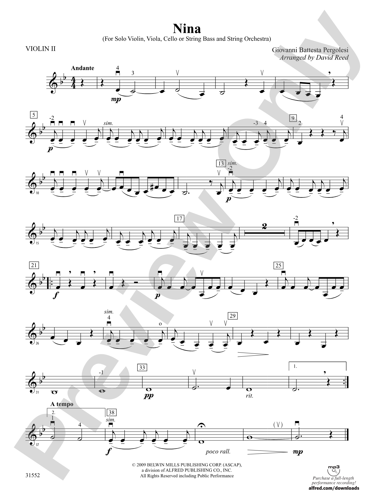 Nina: 2nd Violin