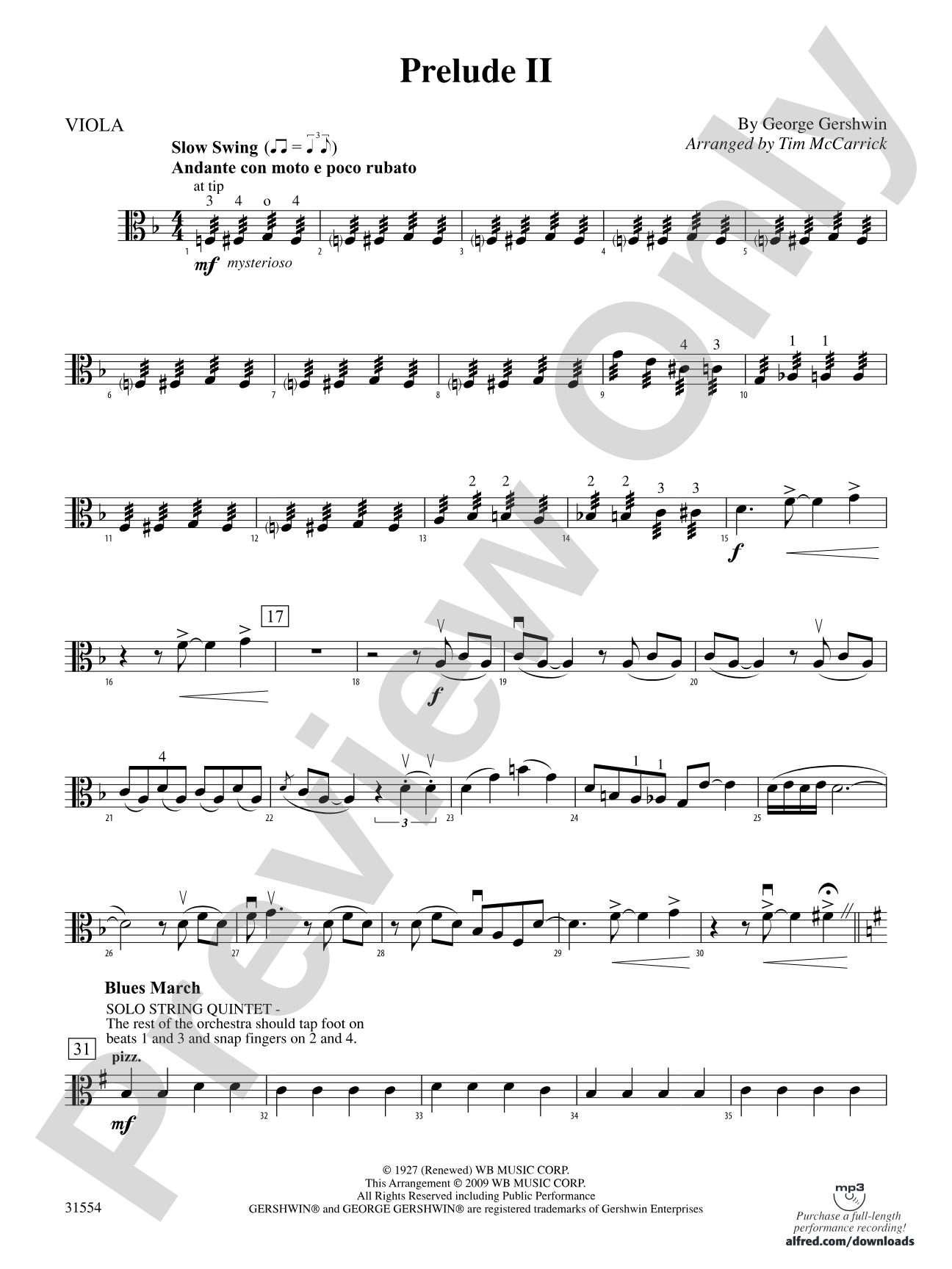 Prelude II: Viola