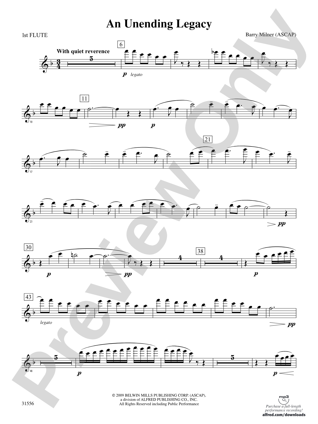 An Unending Legacy: Flute