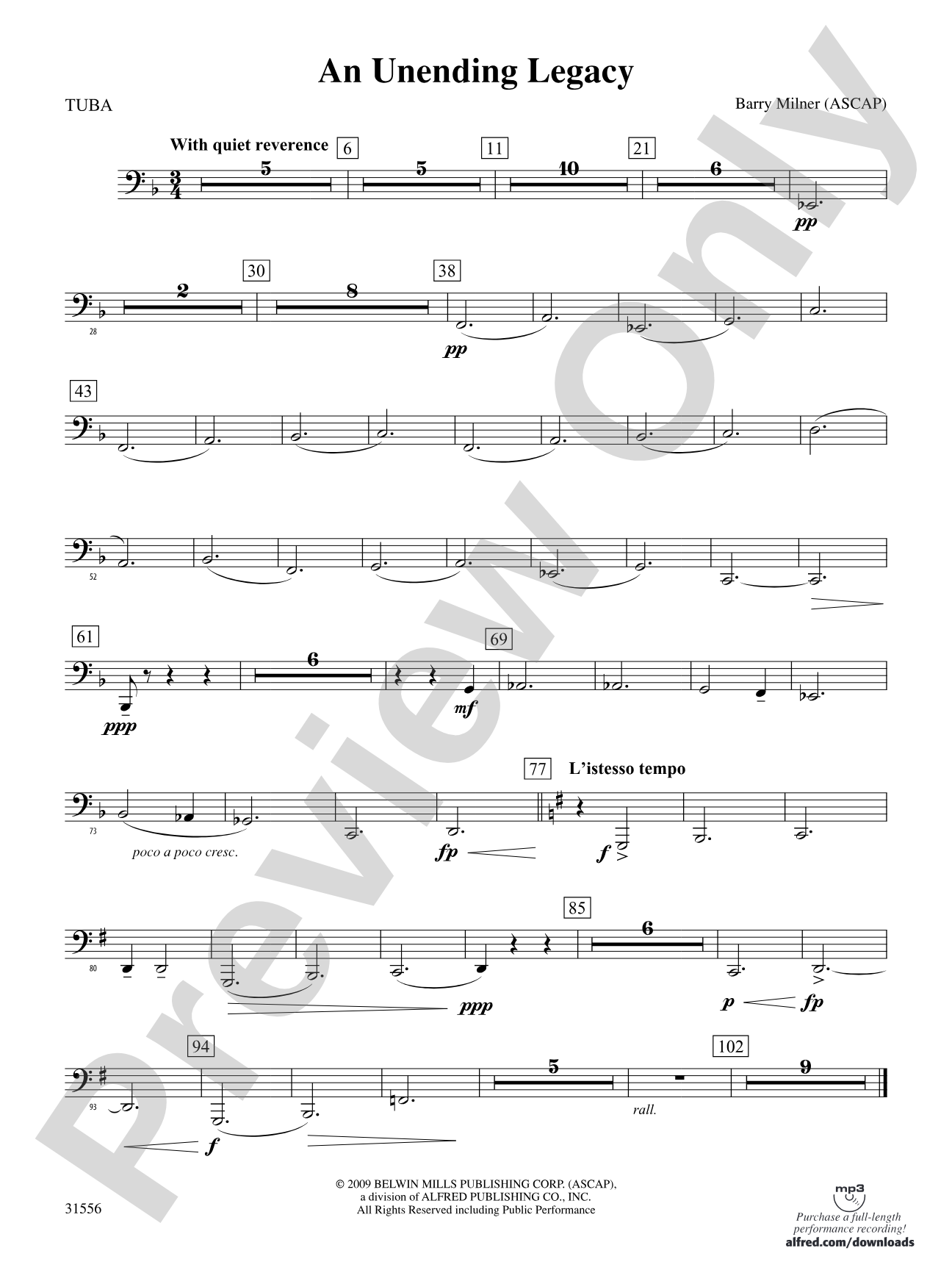 An Unending Legacy: Tuba