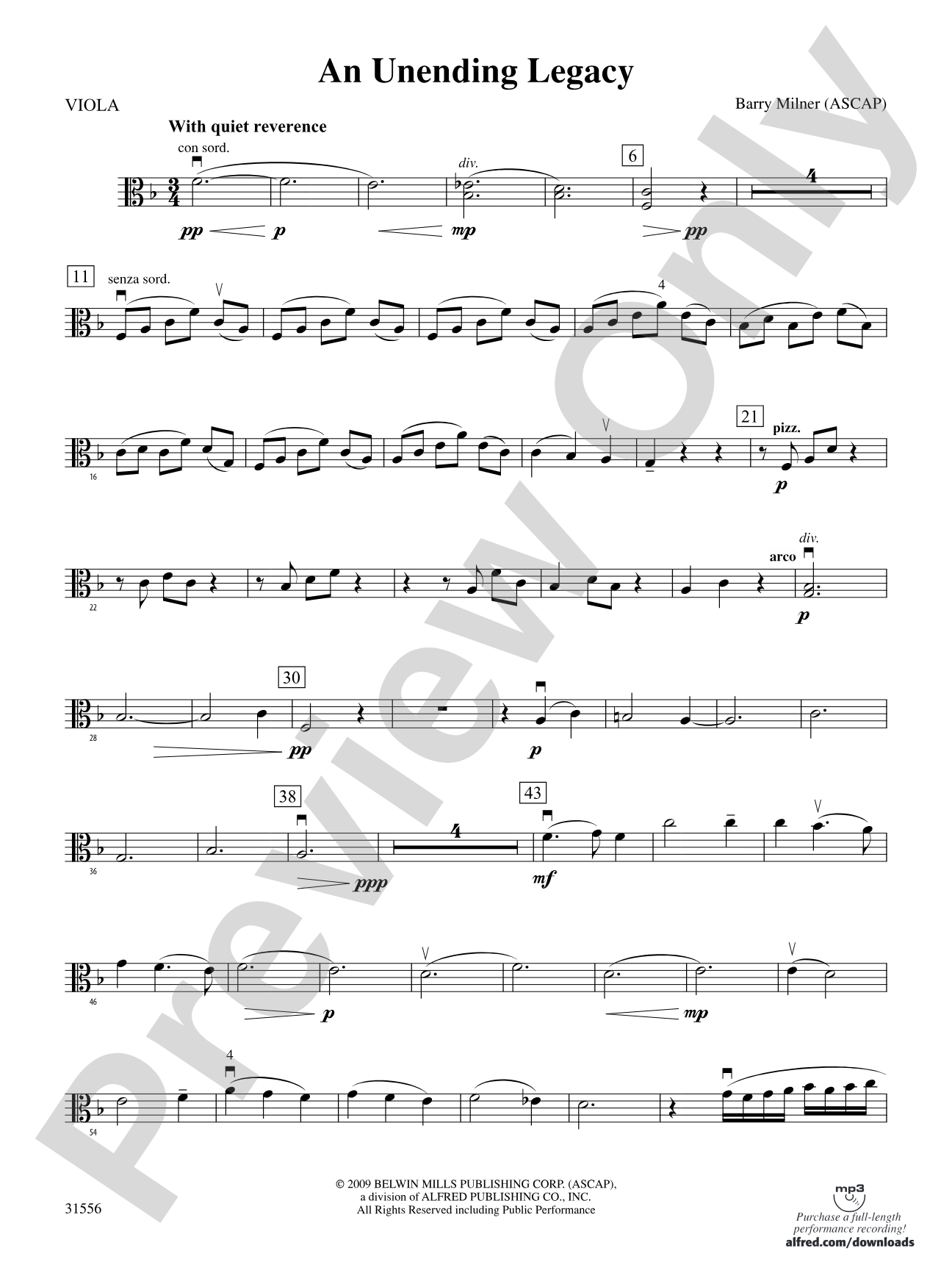 An Unending Legacy: Viola