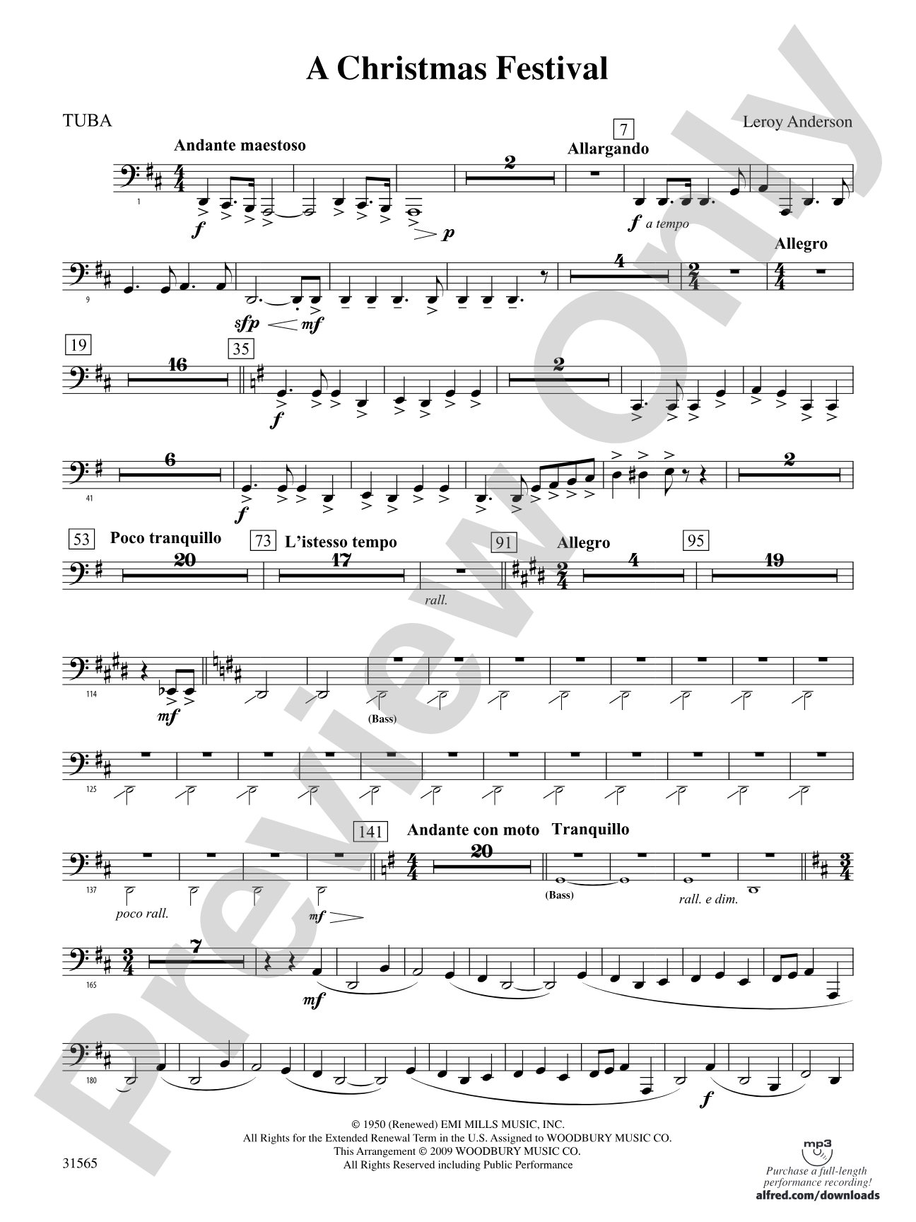 A Christmas Festival: Tuba