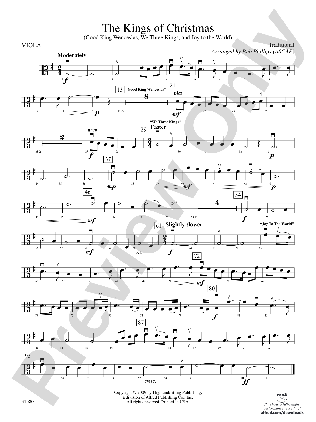 The Kings of Christmas: Viola