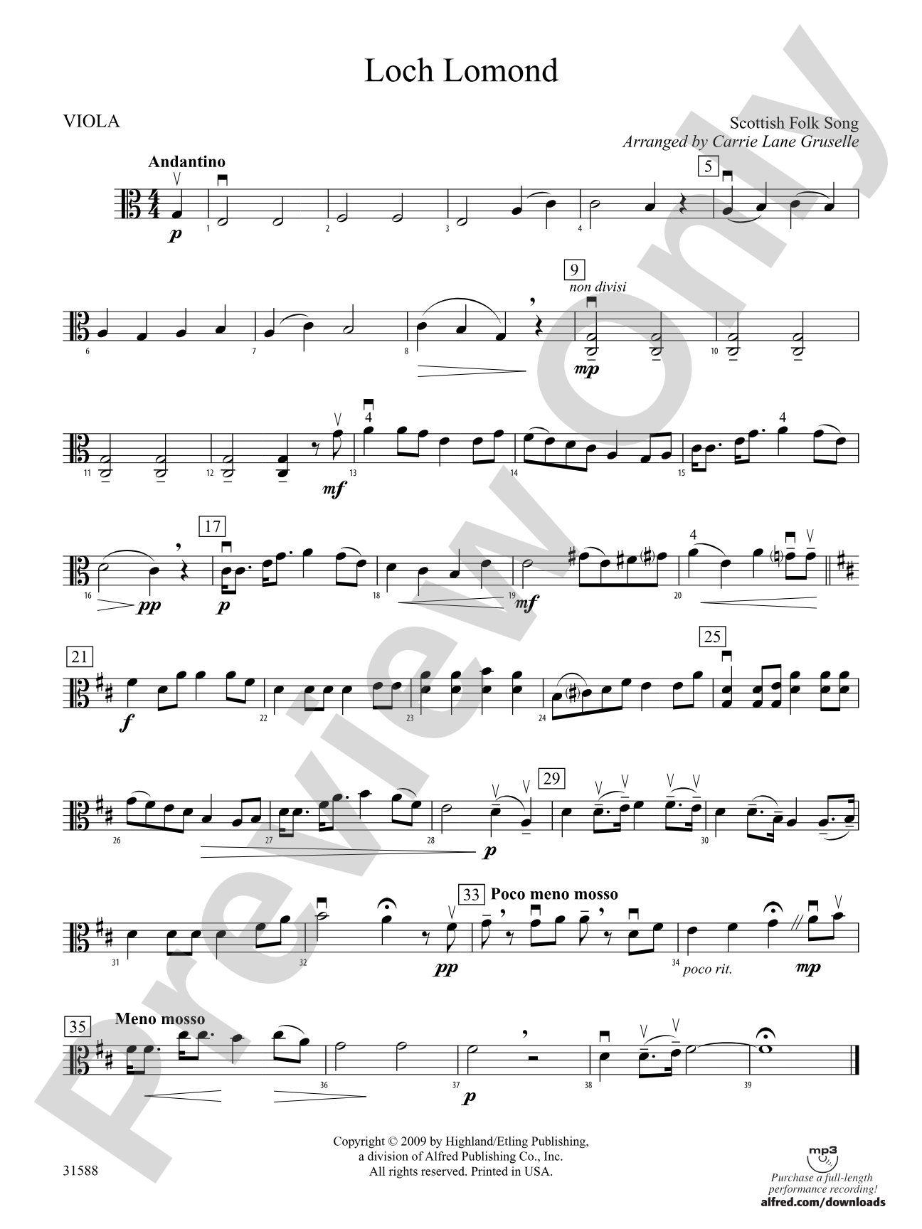 Loch Lomond: Viola