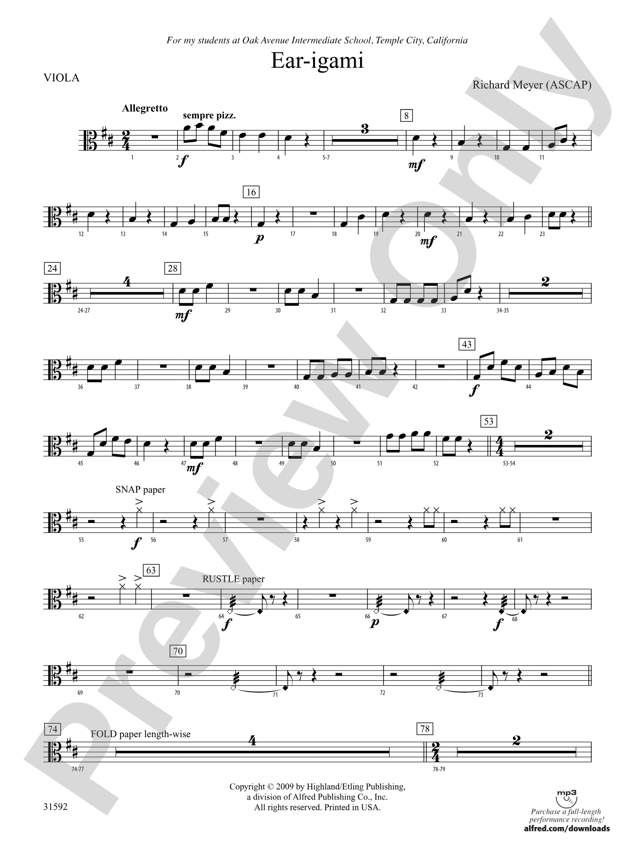 Ear-igami: Viola