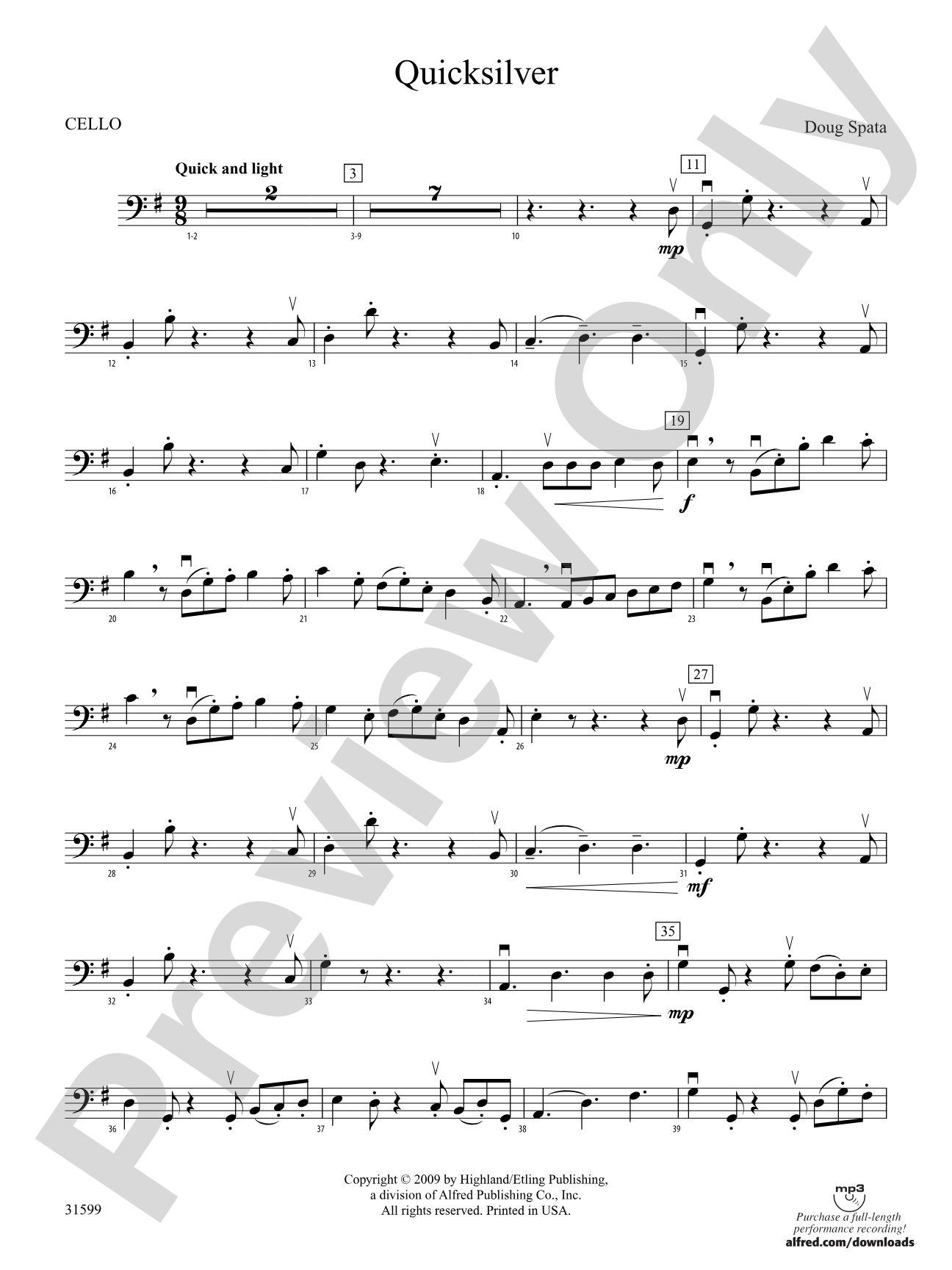 Quicksilver: Cello