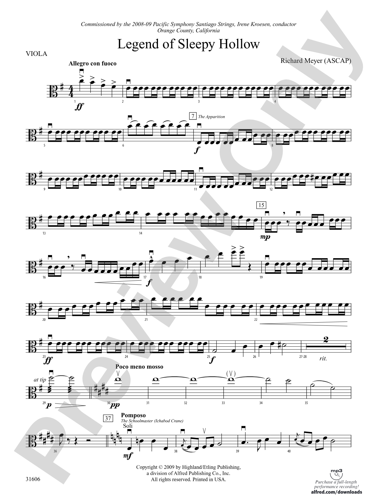 Legend of Sleepy Hollow: Viola