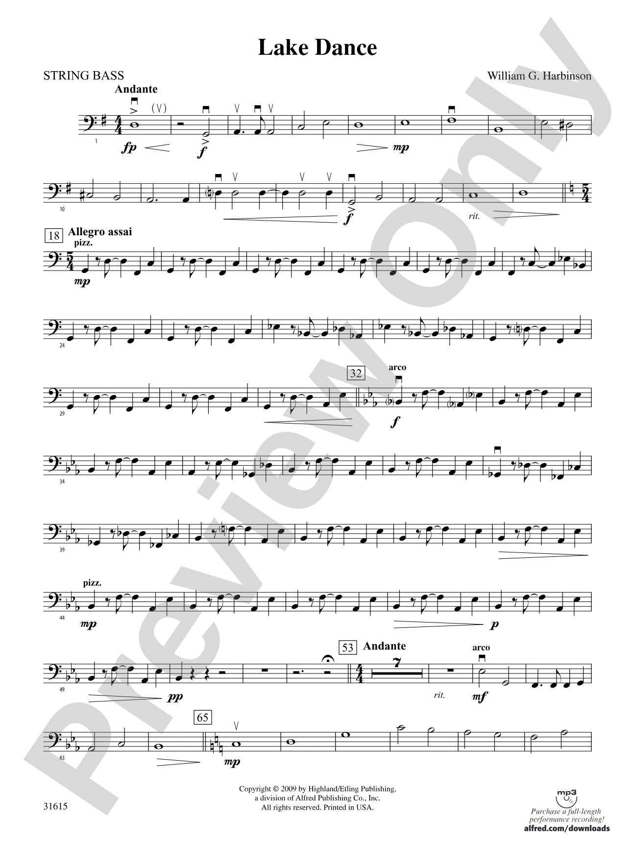 Lake Dance: String Bass