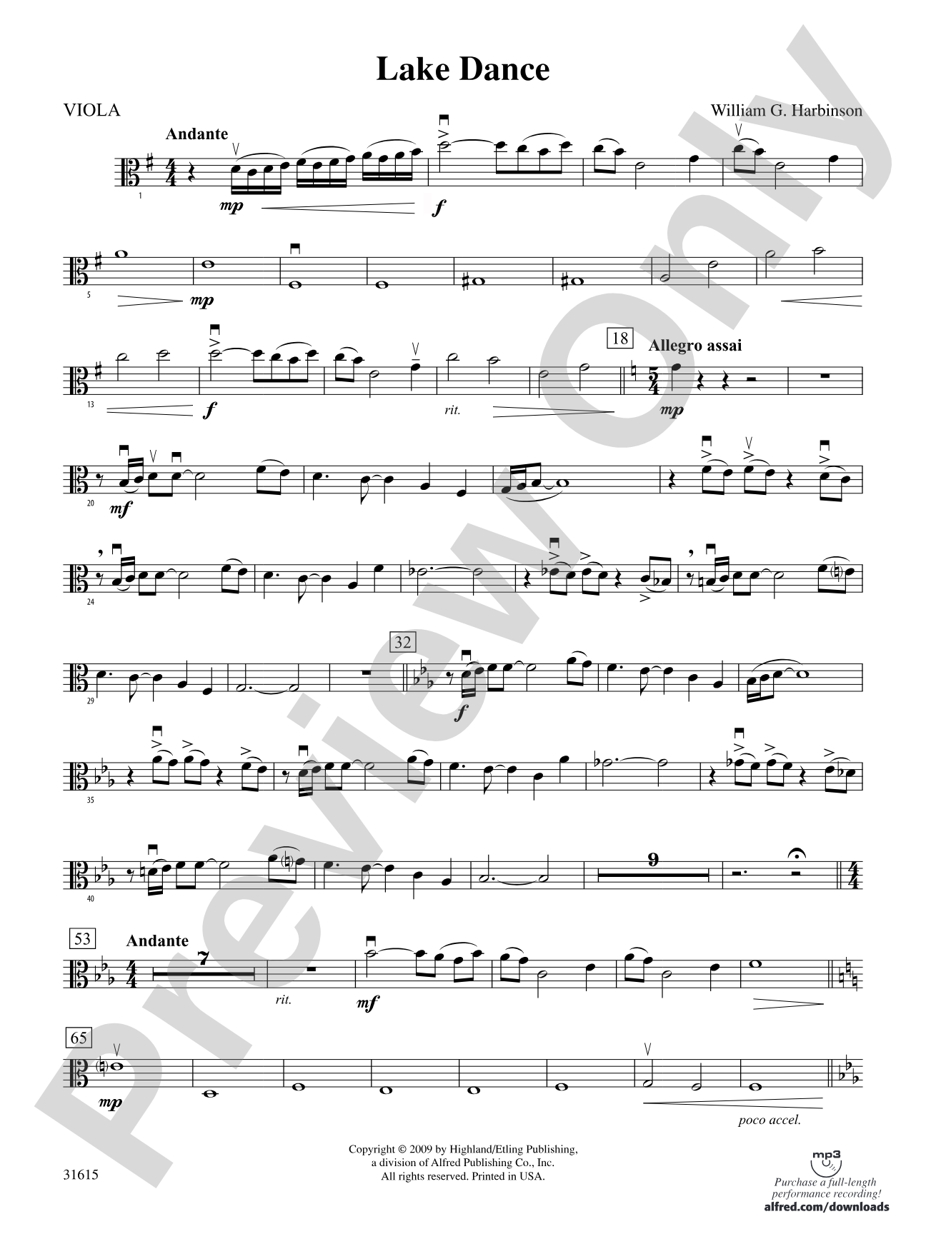 Lake Dance: Viola