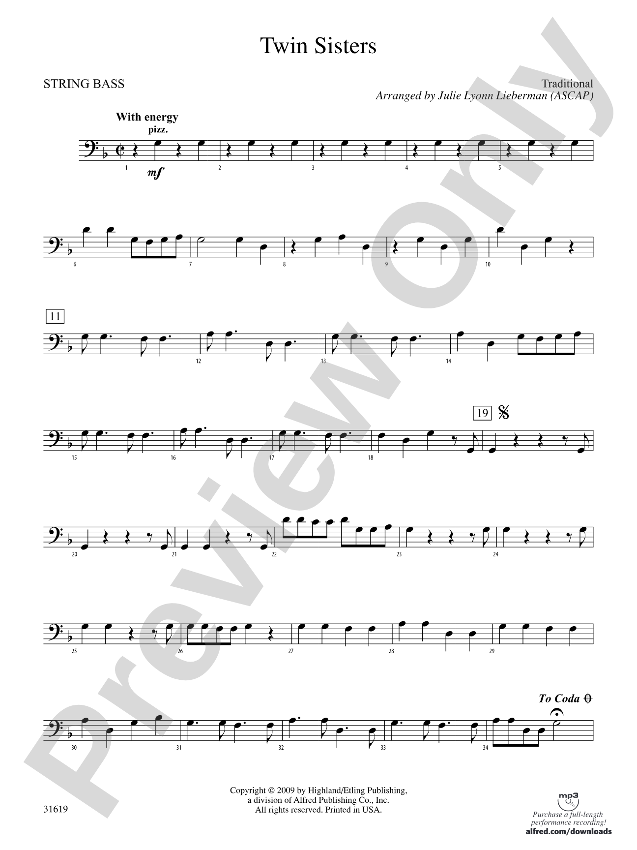 Twin Sisters: String Bass