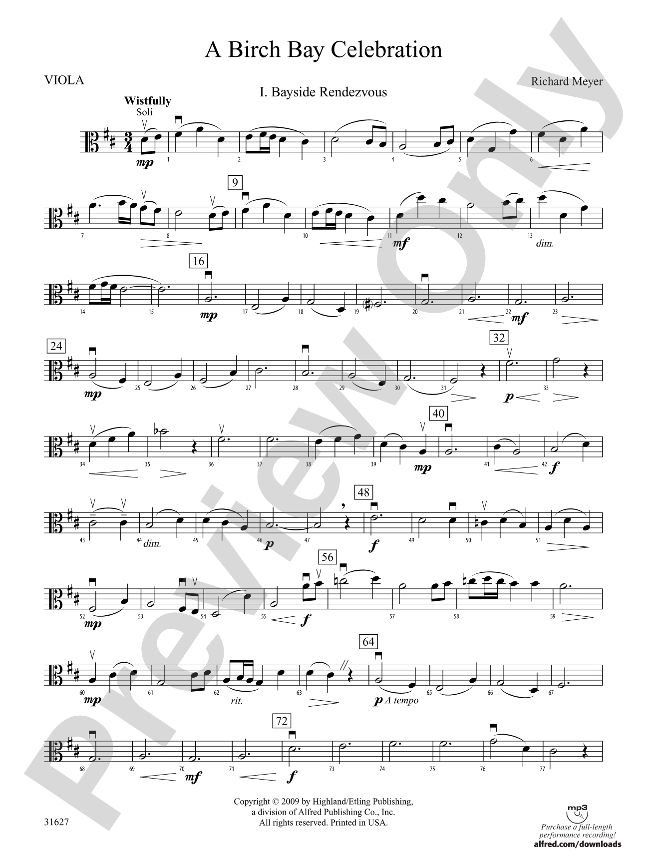 A Birch Bay Celebration: Viola