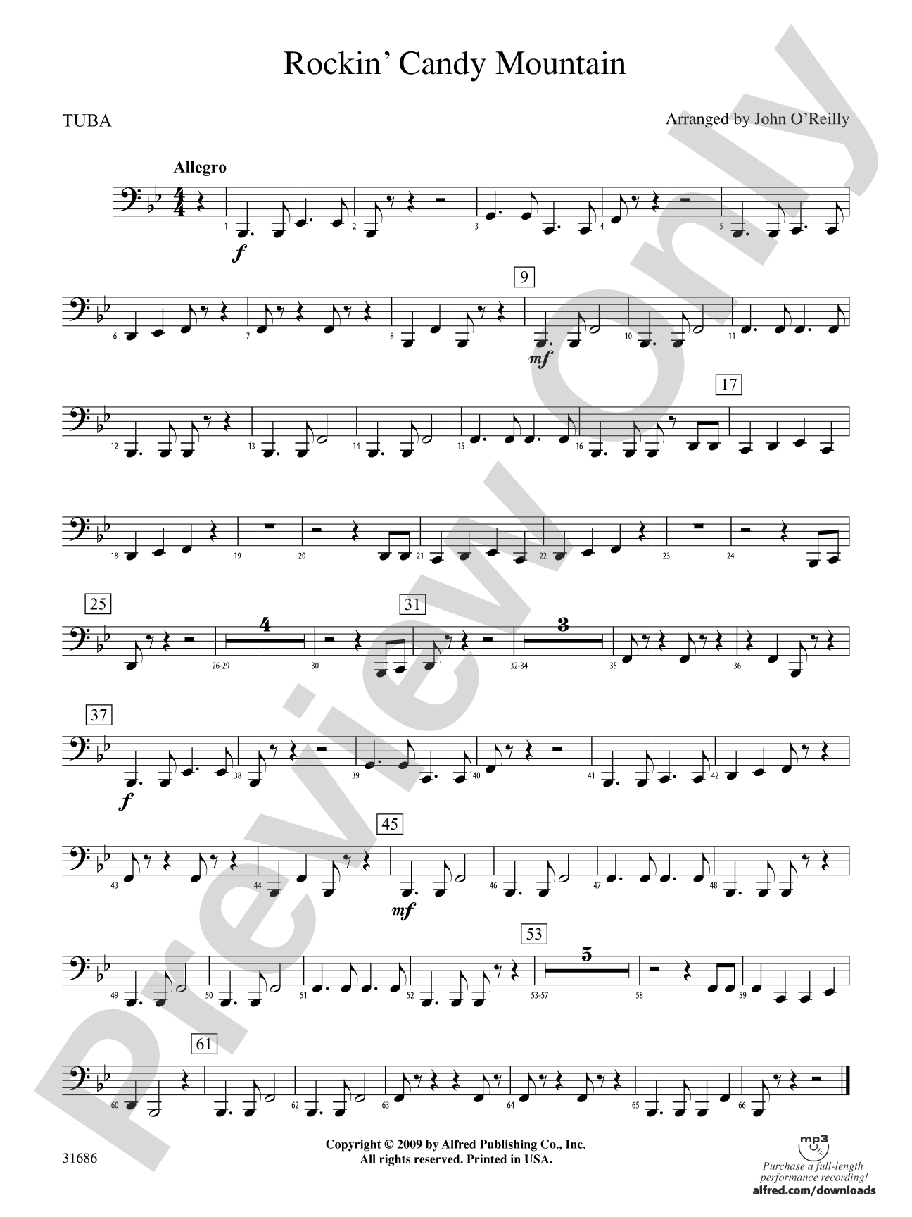 Rockin' Candy Mountain: Tuba