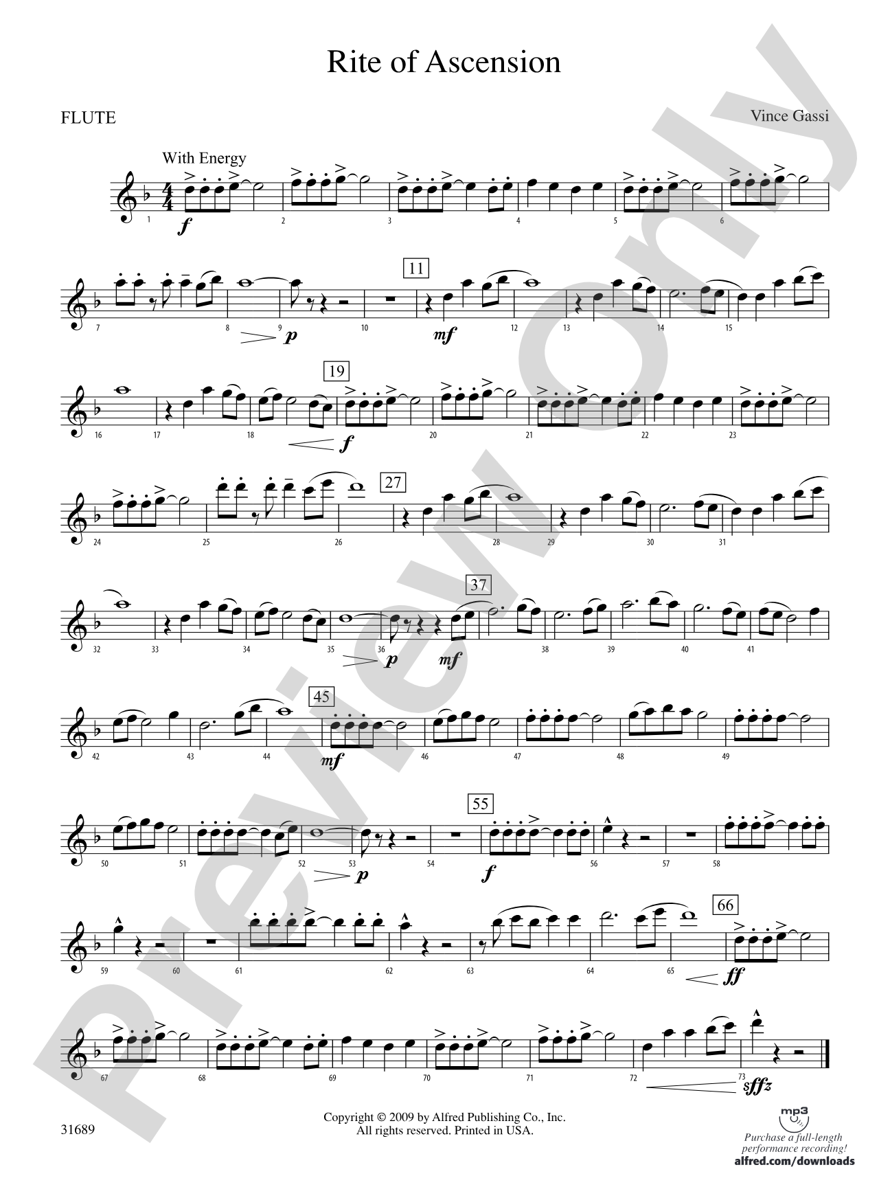 Rite of Ascension: Flute