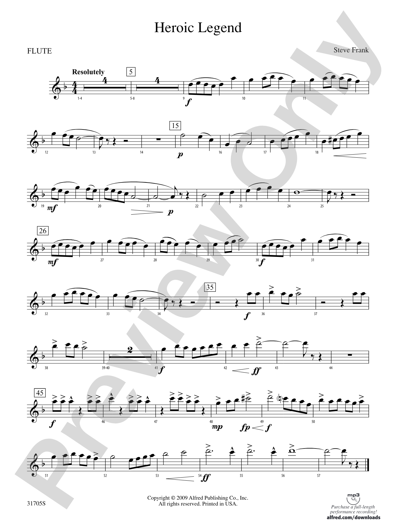 Heroic Legend: Flute