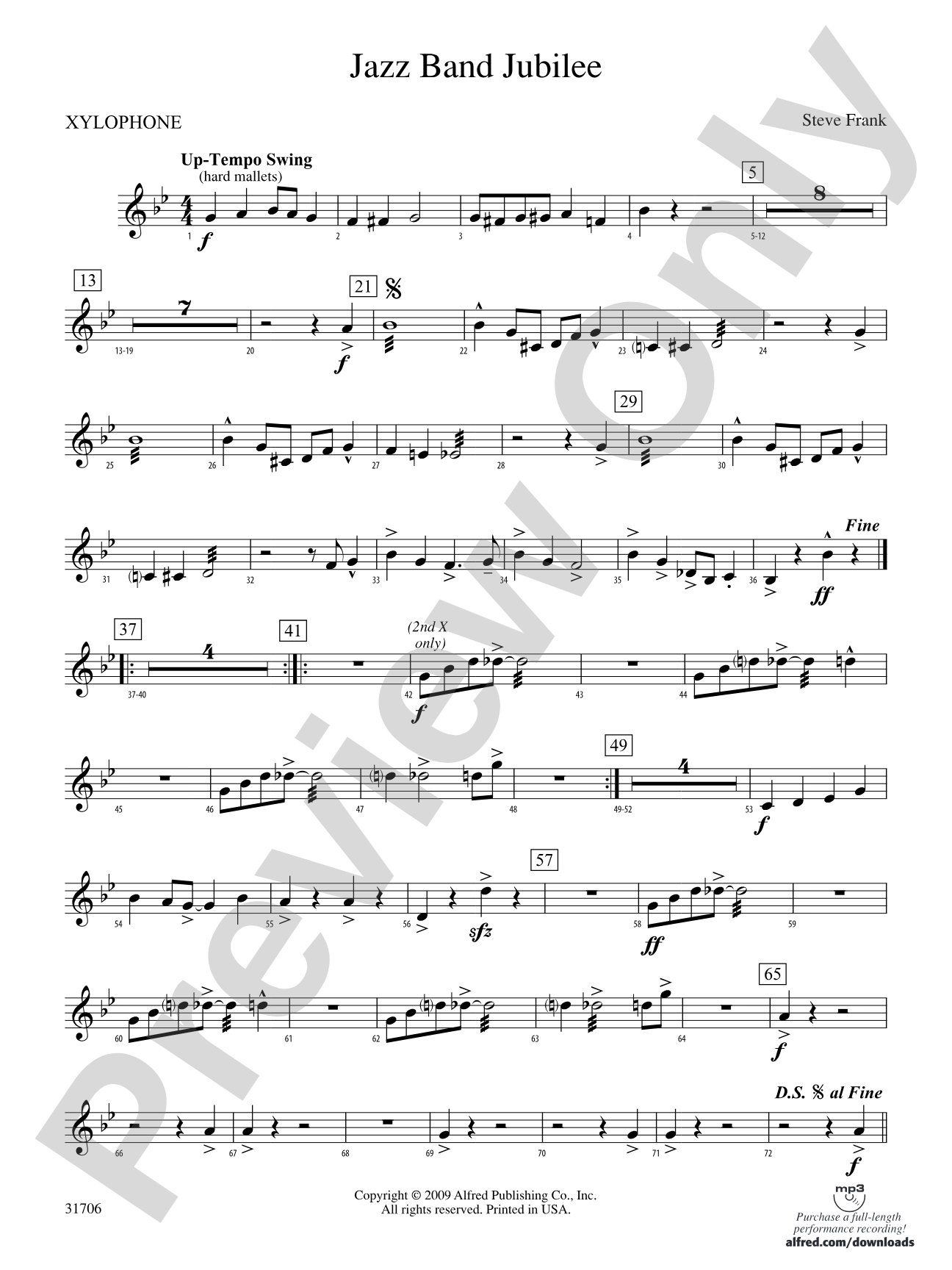 Jazz Band Jubilee: Xylophone
