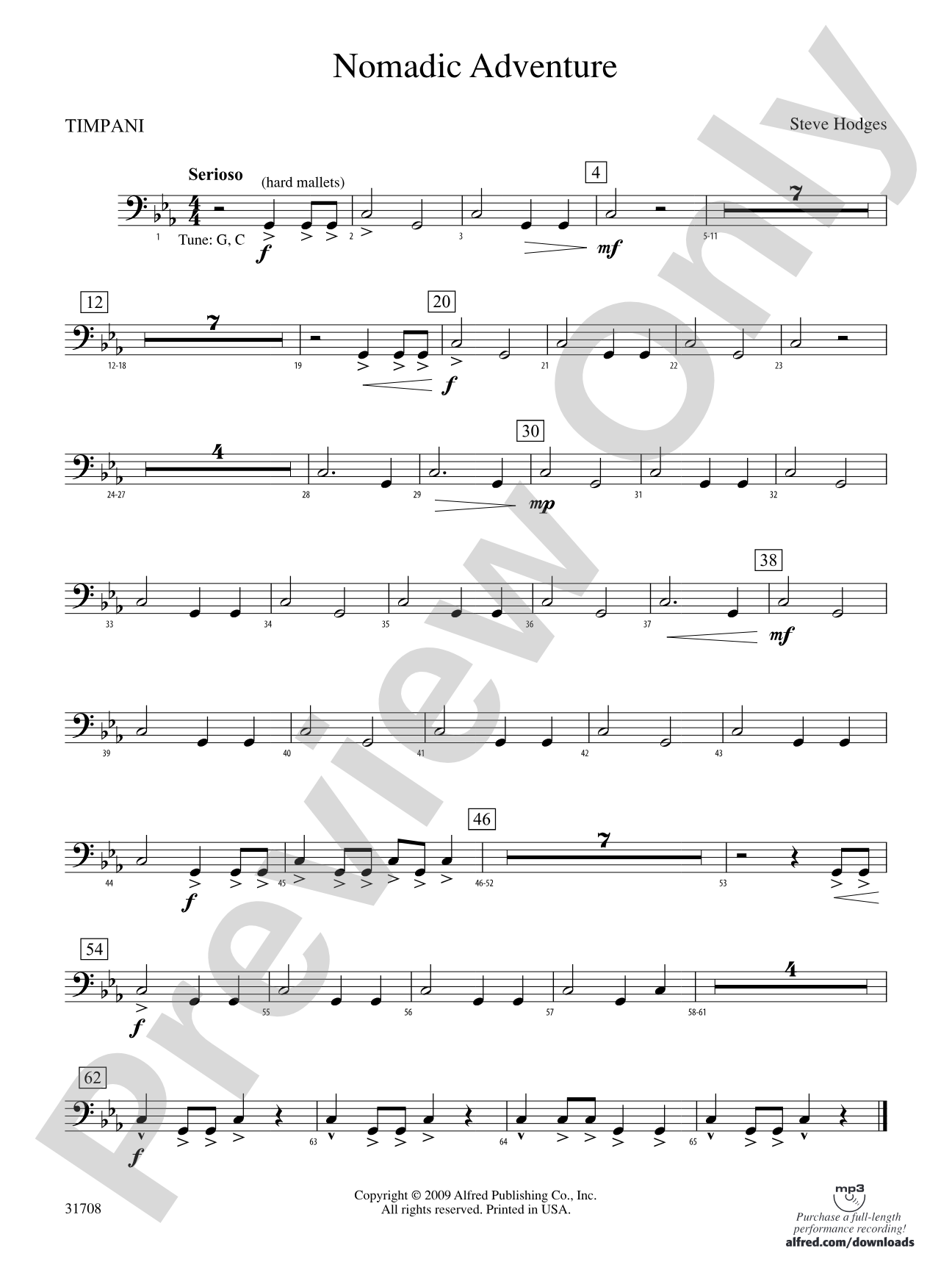 Nomadic Adventure: Timpani