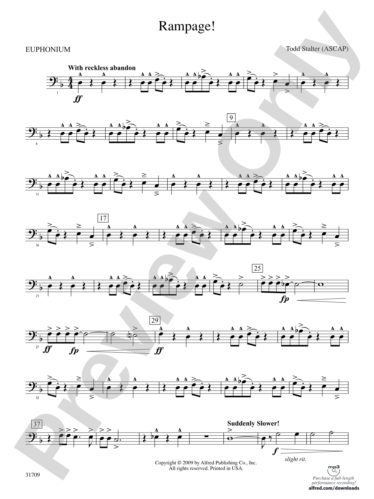 Rampage!: Baritone B.C.