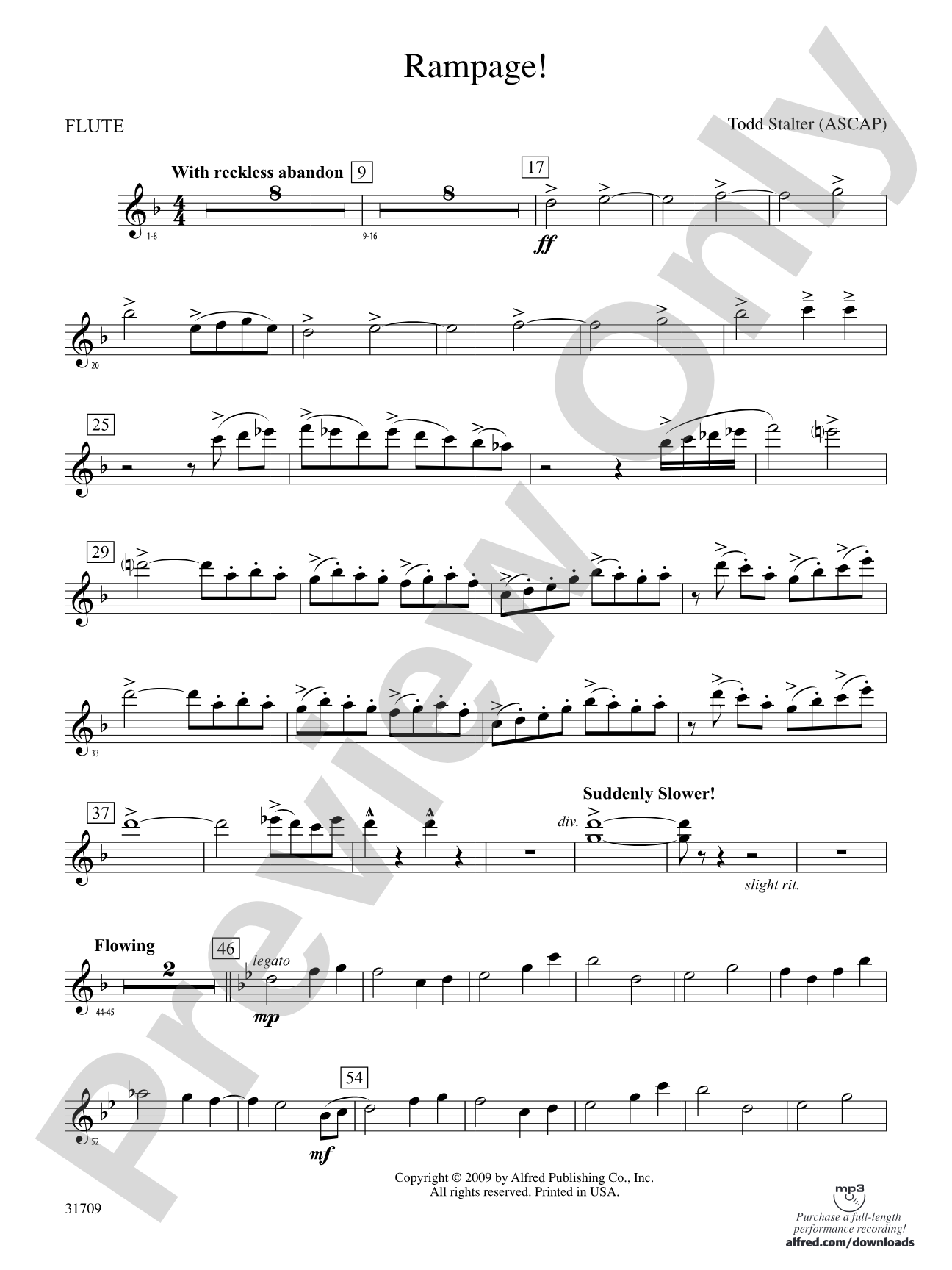 Rampage!: Flute