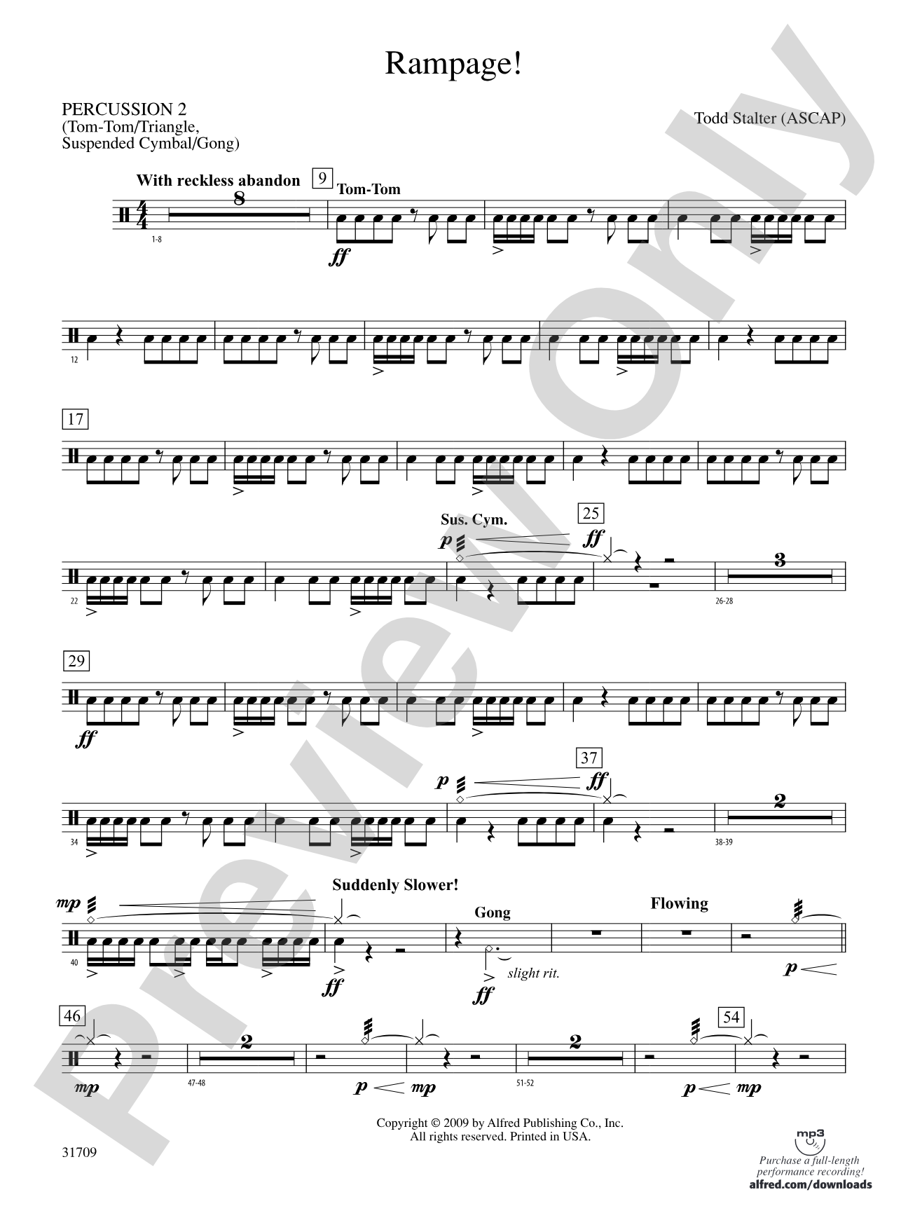 Rampage!: 2nd Percussion