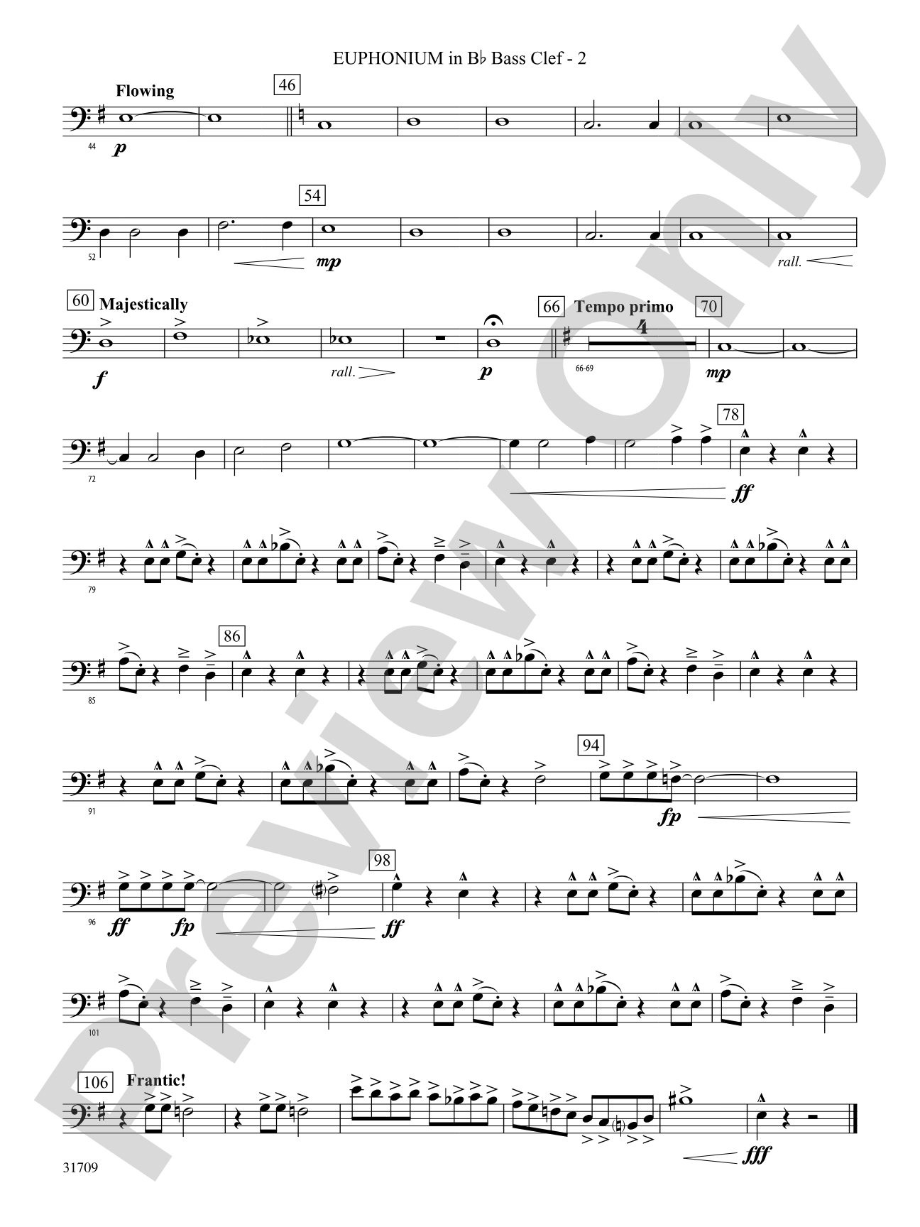 Rampage!: (wp) B-flat Baritone B.C.