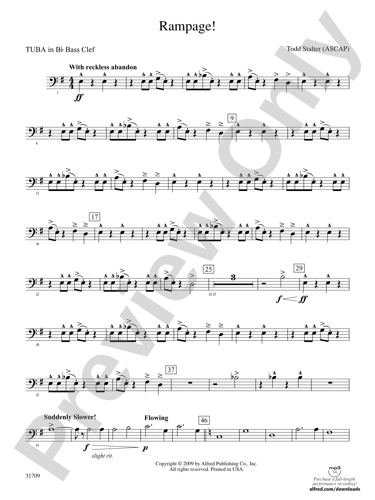 Rampage!: (wp) B-flat Tuba B.C.