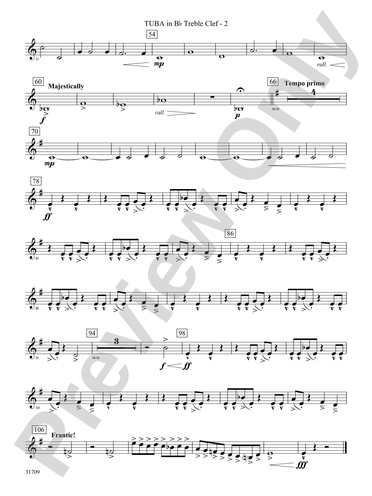 Rampage!: (wp) B-flat Tuba T.C.