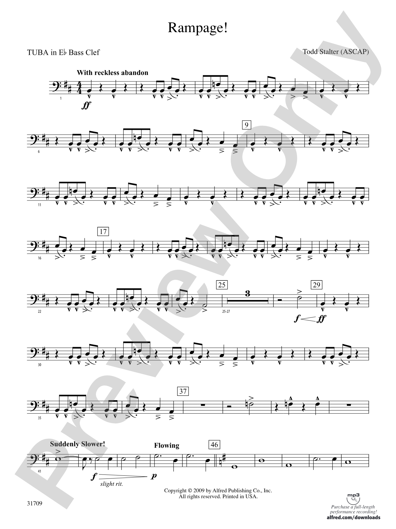 Rampage!: (wp) E-flat Tuba B.C.