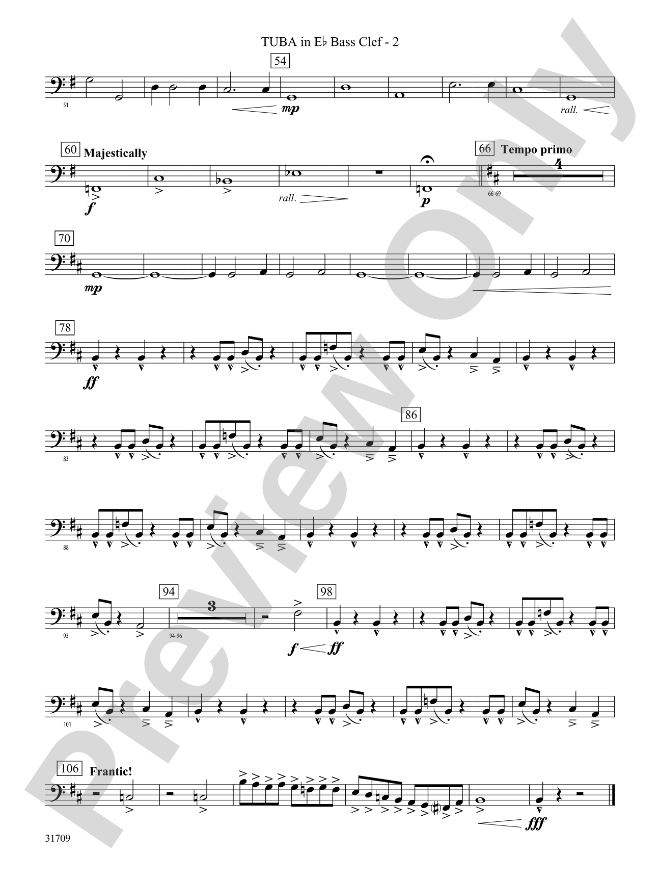 Rampage!: (wp) E-flat Tuba B.C.
