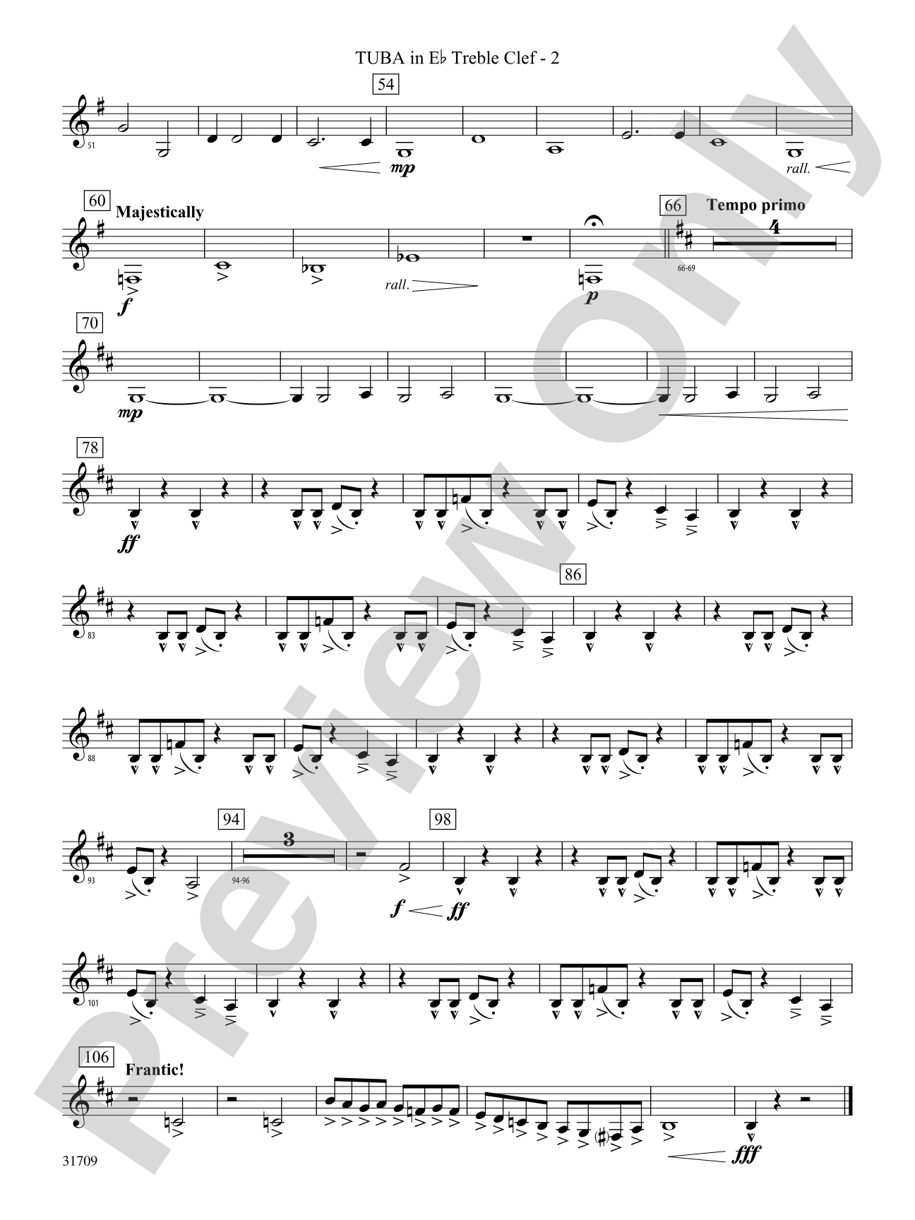 Rampage!: (wp) E-flat Tuba T.C.