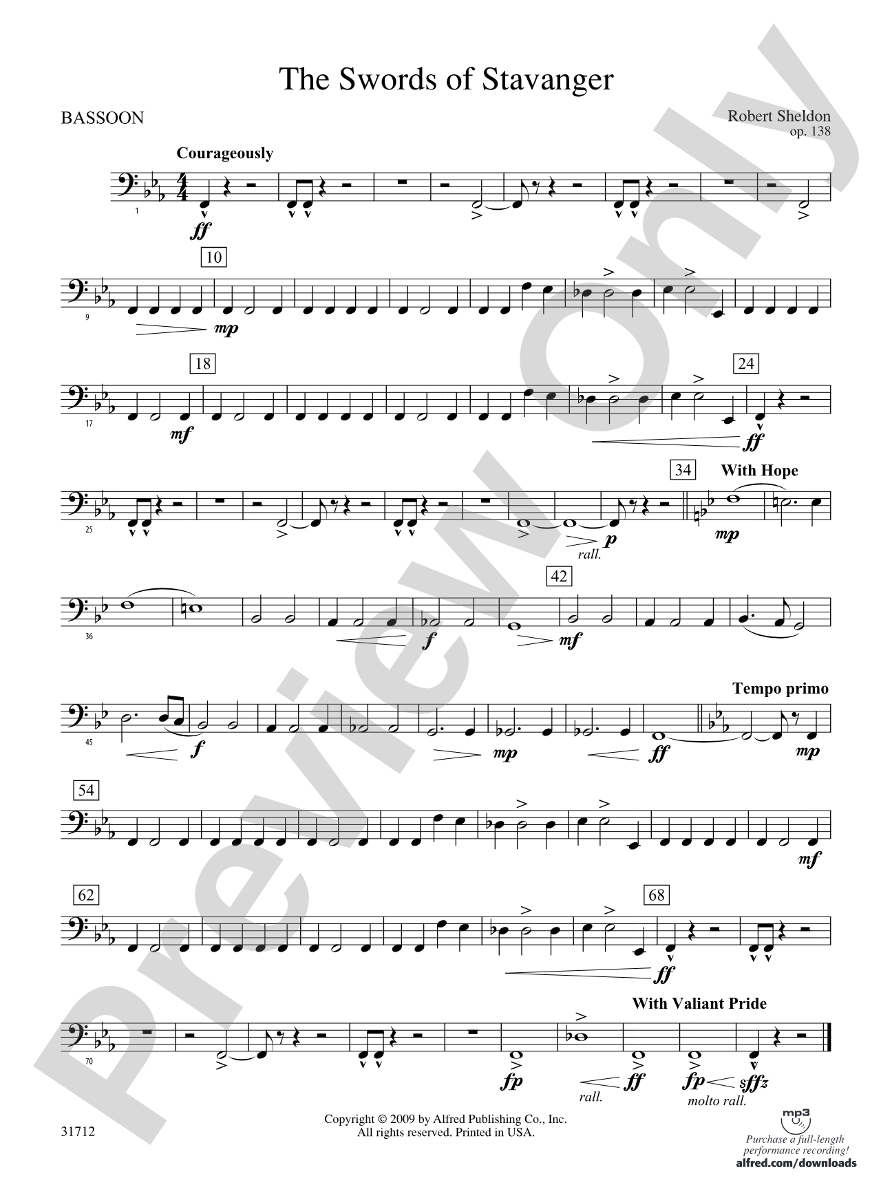 The Swords of Stavanger: Bassoon