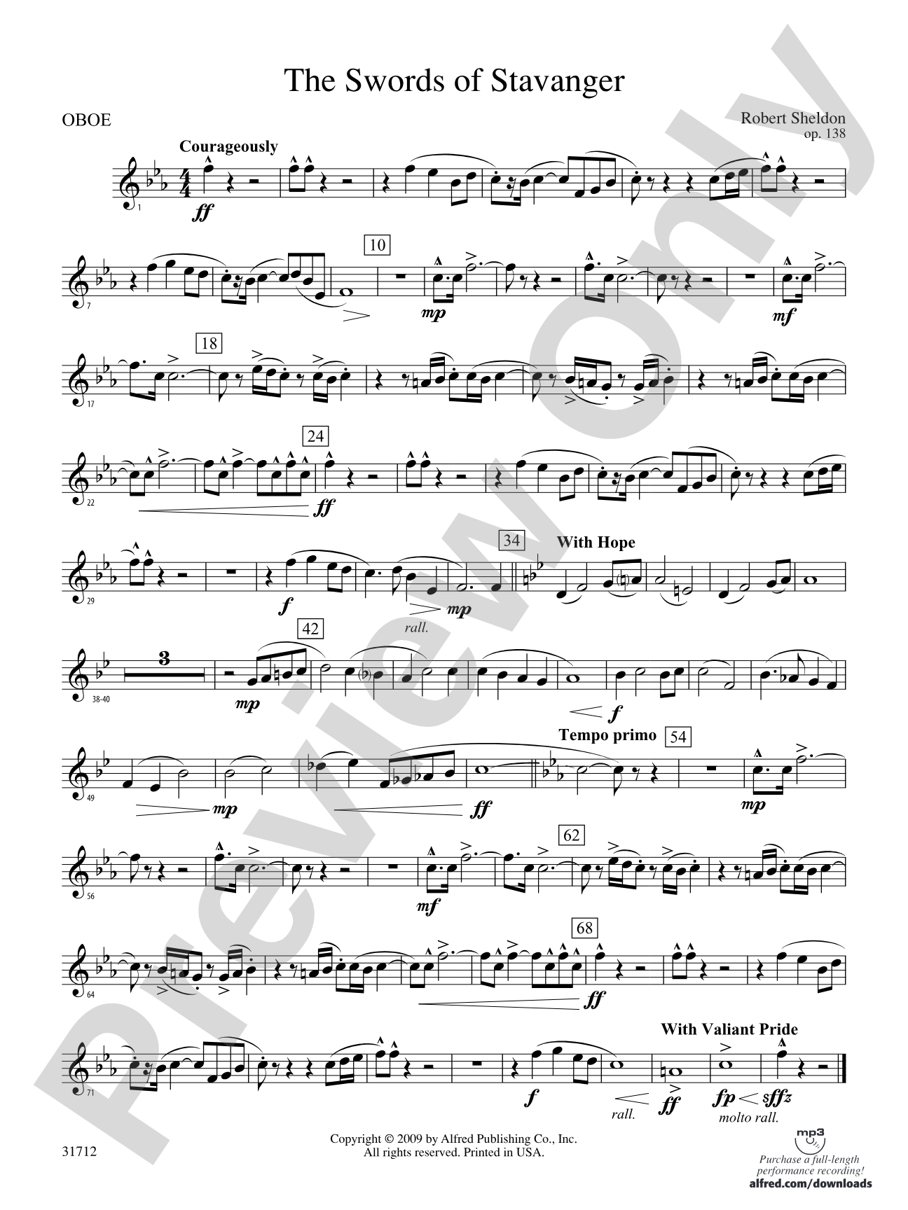 The Swords of Stavanger: Oboe
